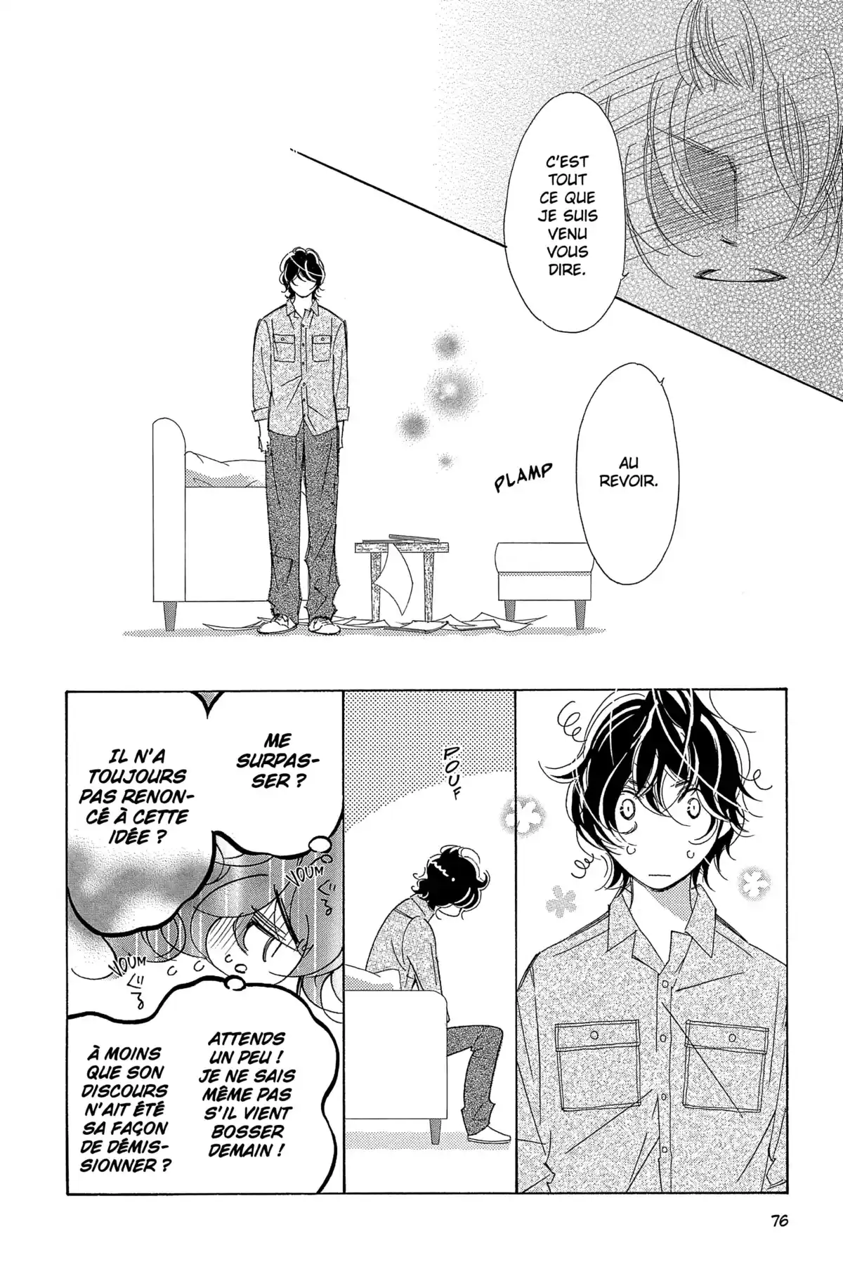 Plus question de fuir ! Volume 9 page 73