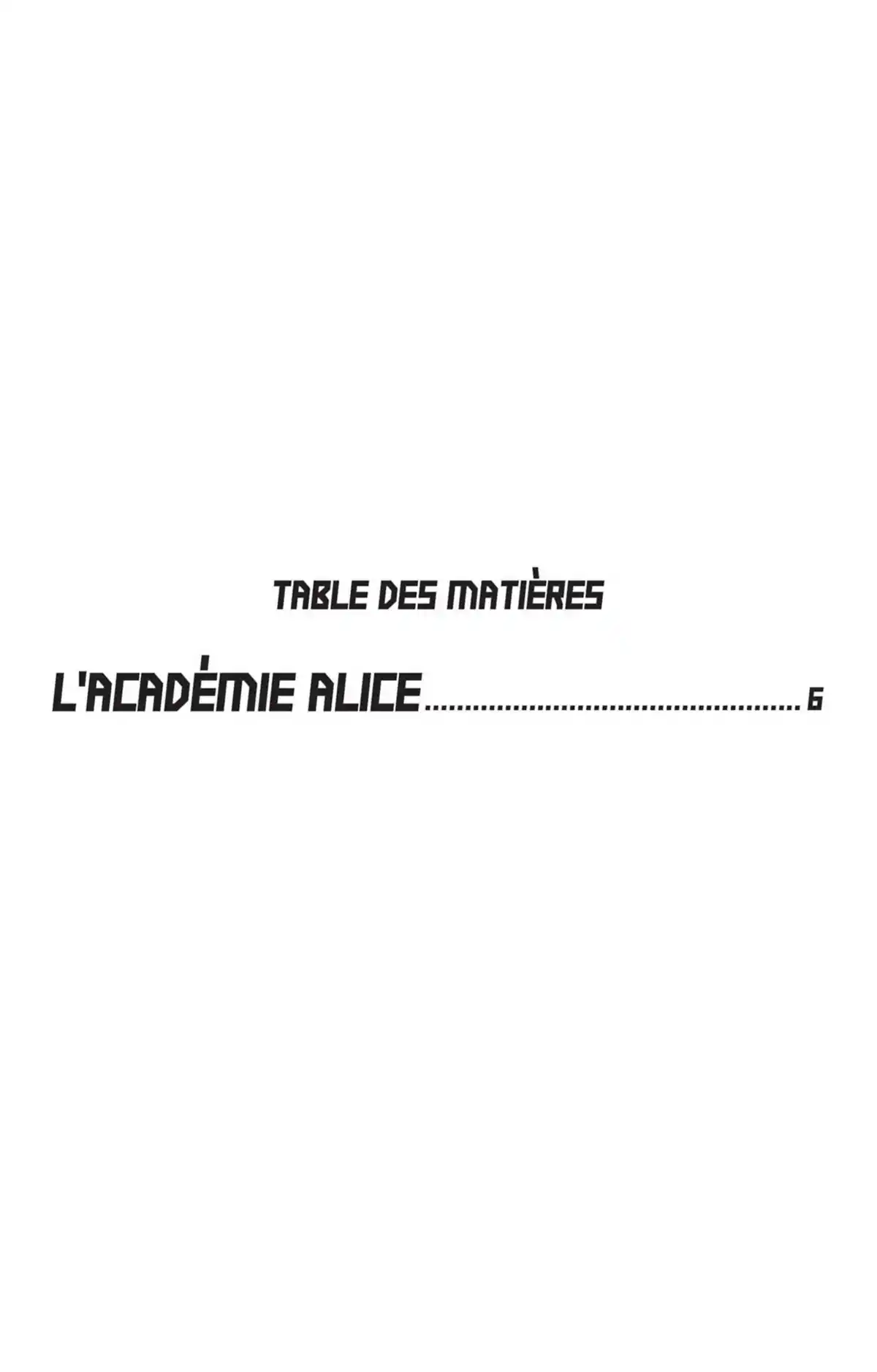 L’Académie Alice Volume 6 page 3