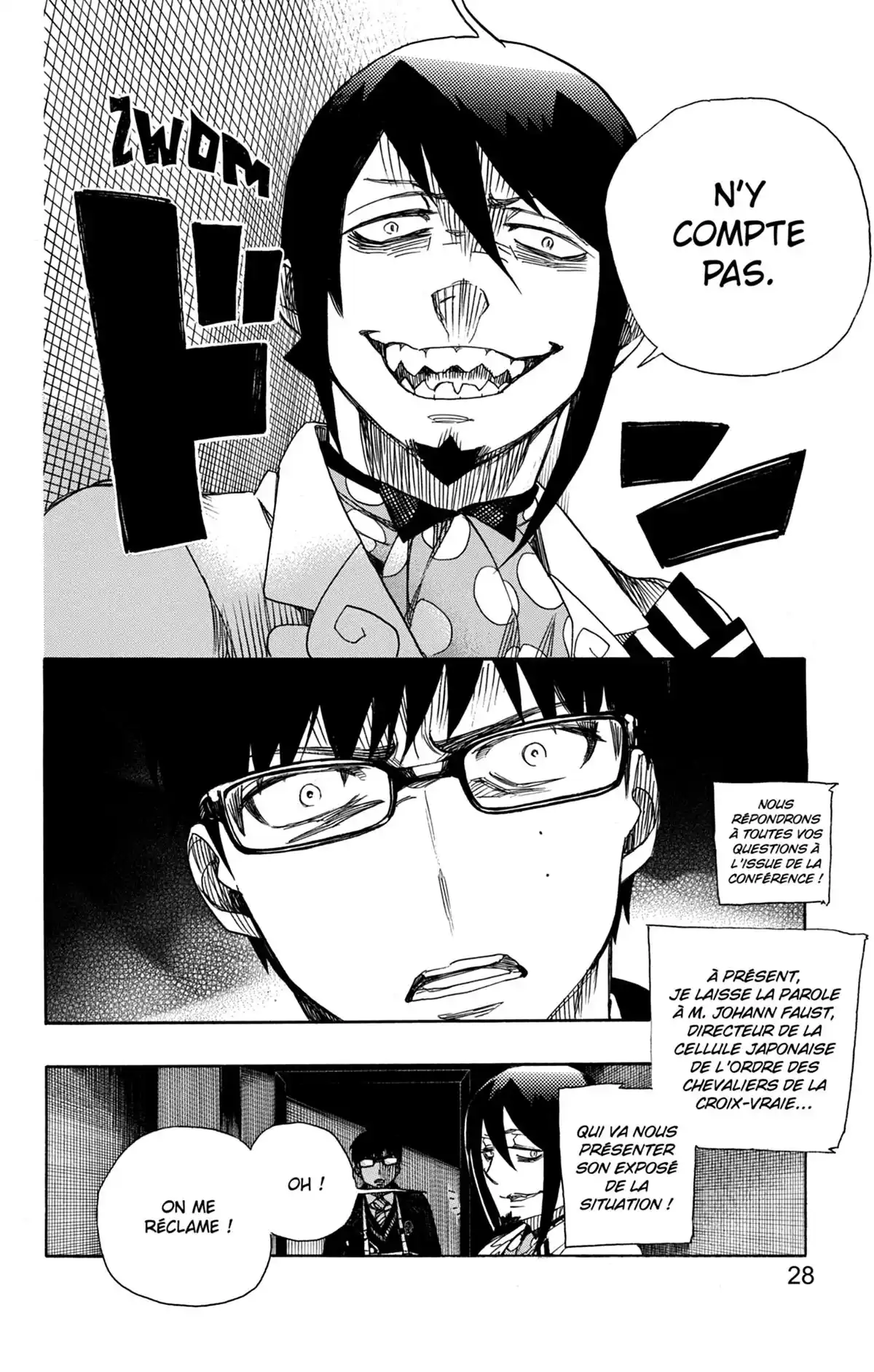 Blue Exorcist Volume 21 page 28