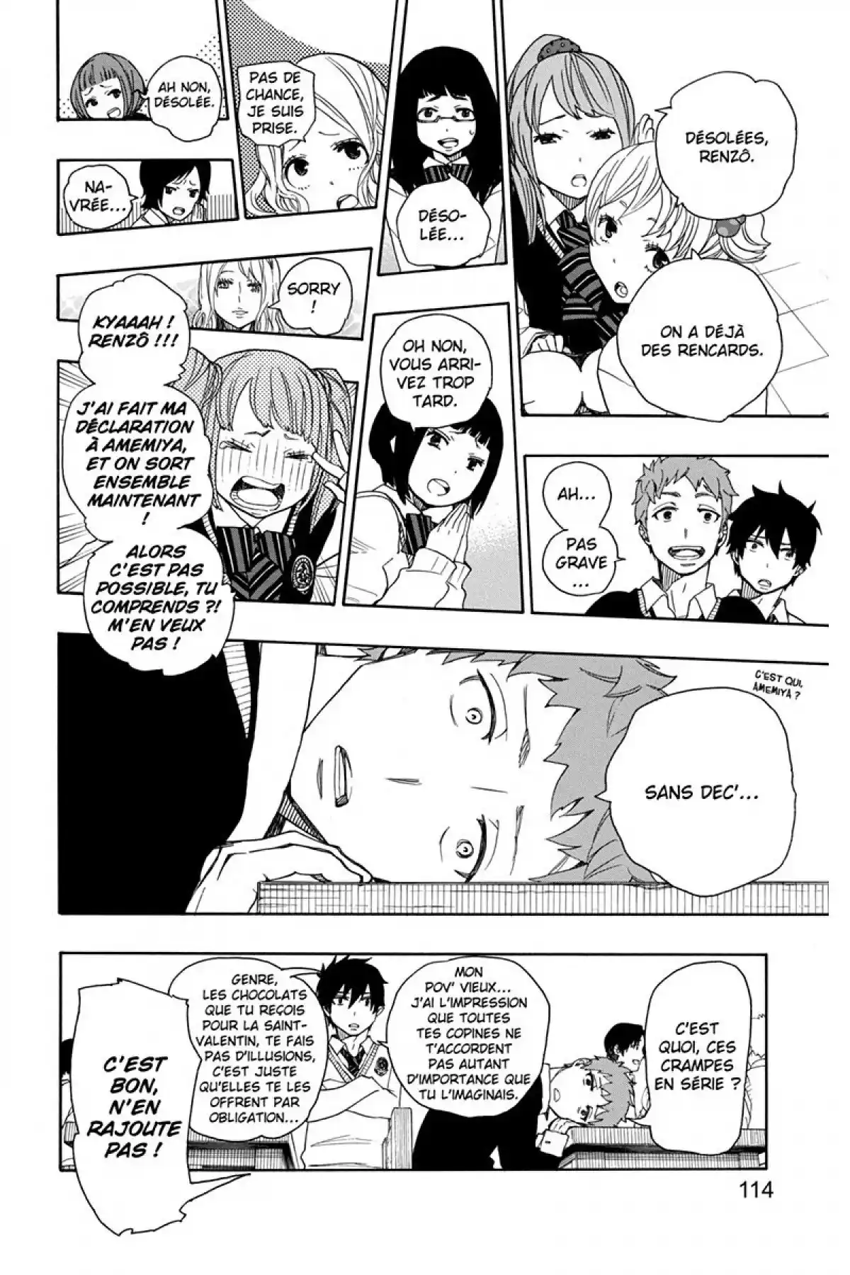 Blue Exorcist Volume 11 page 114