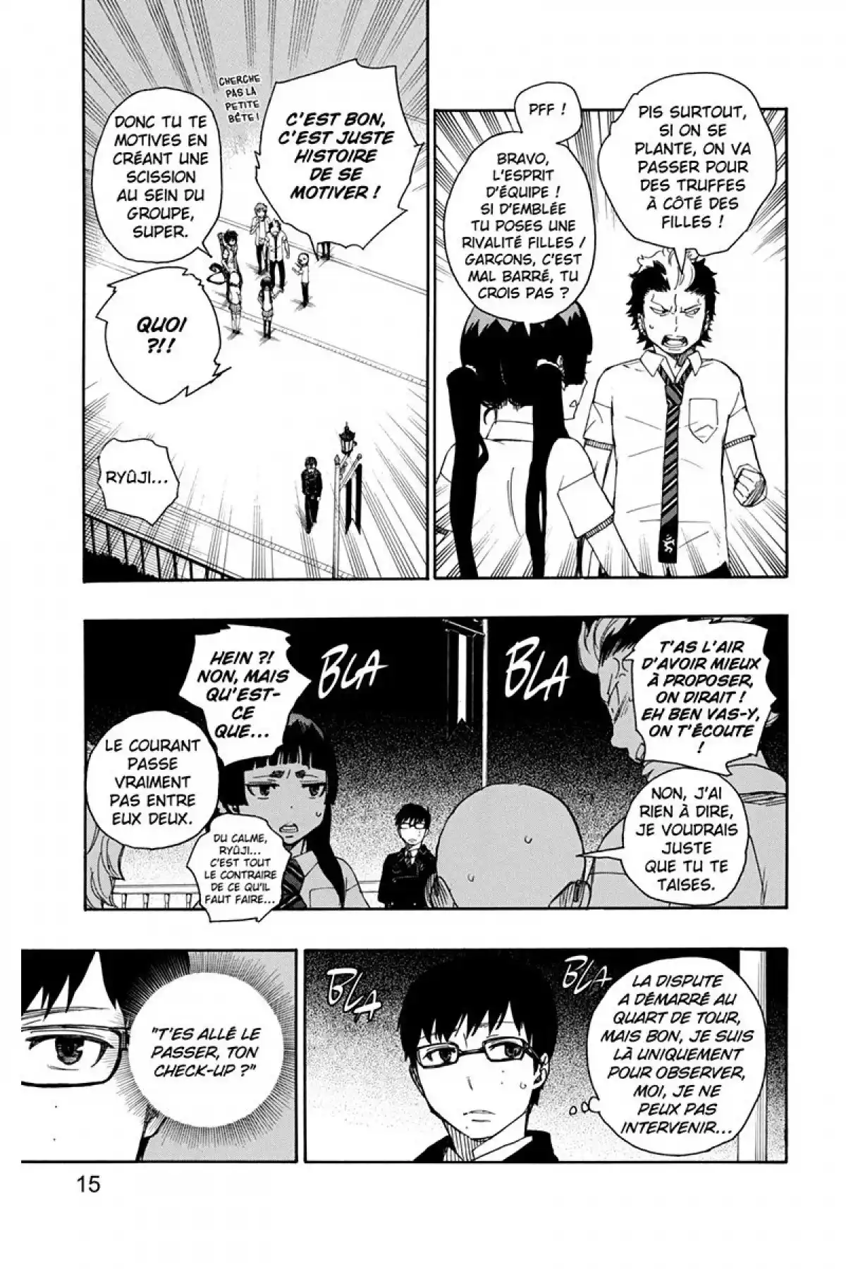 Blue Exorcist Volume 11 page 15