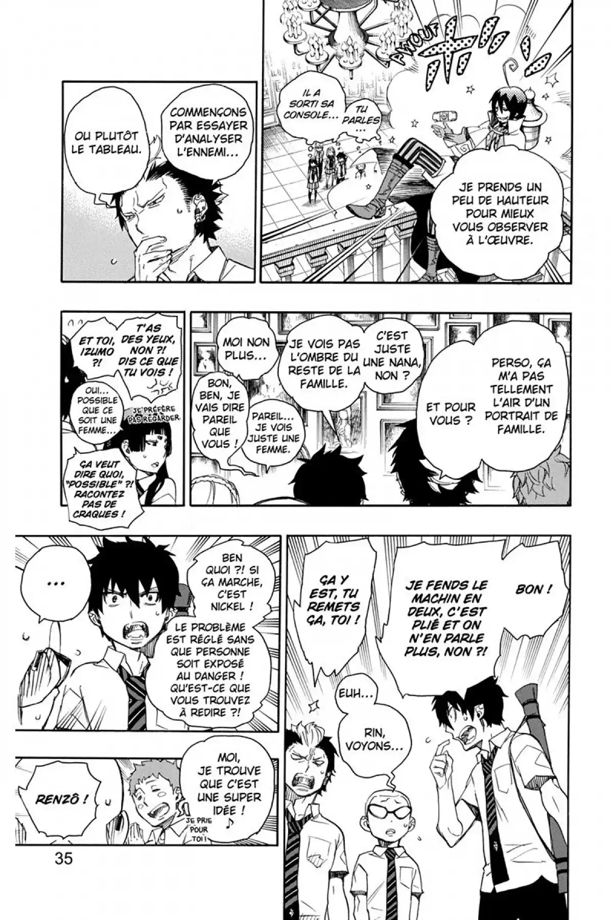 Blue Exorcist Volume 11 page 35