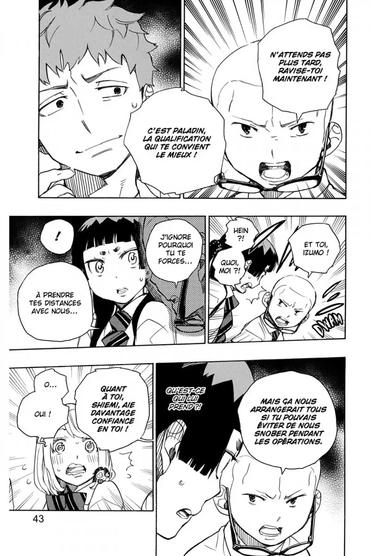 Blue Exorcist Volume 11 page 43