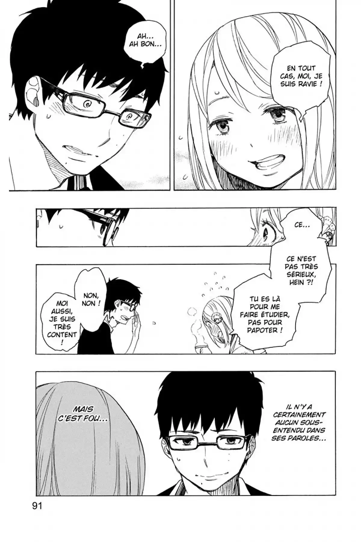Blue Exorcist Volume 11 page 91