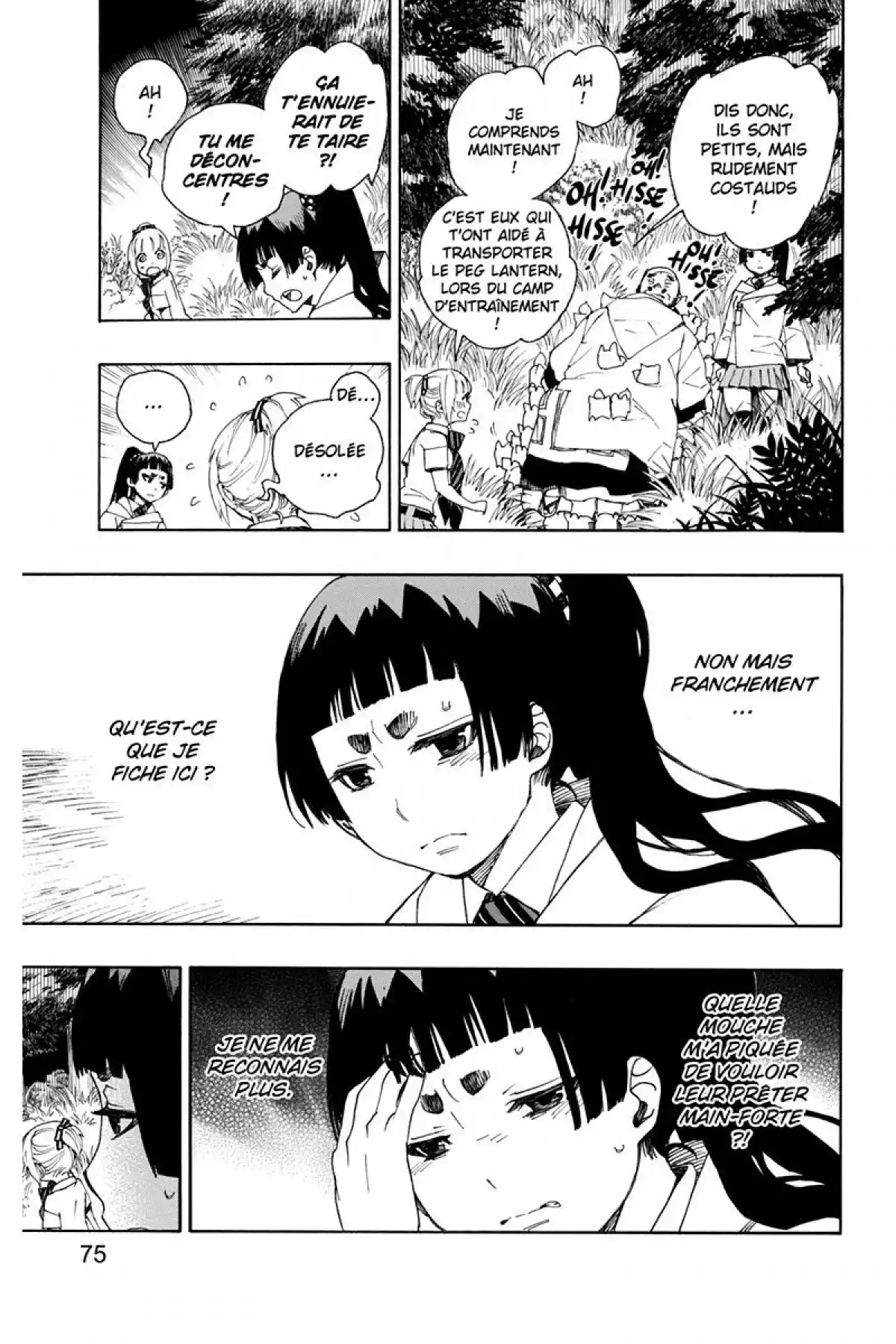 Blue Exorcist Volume 8 page 75