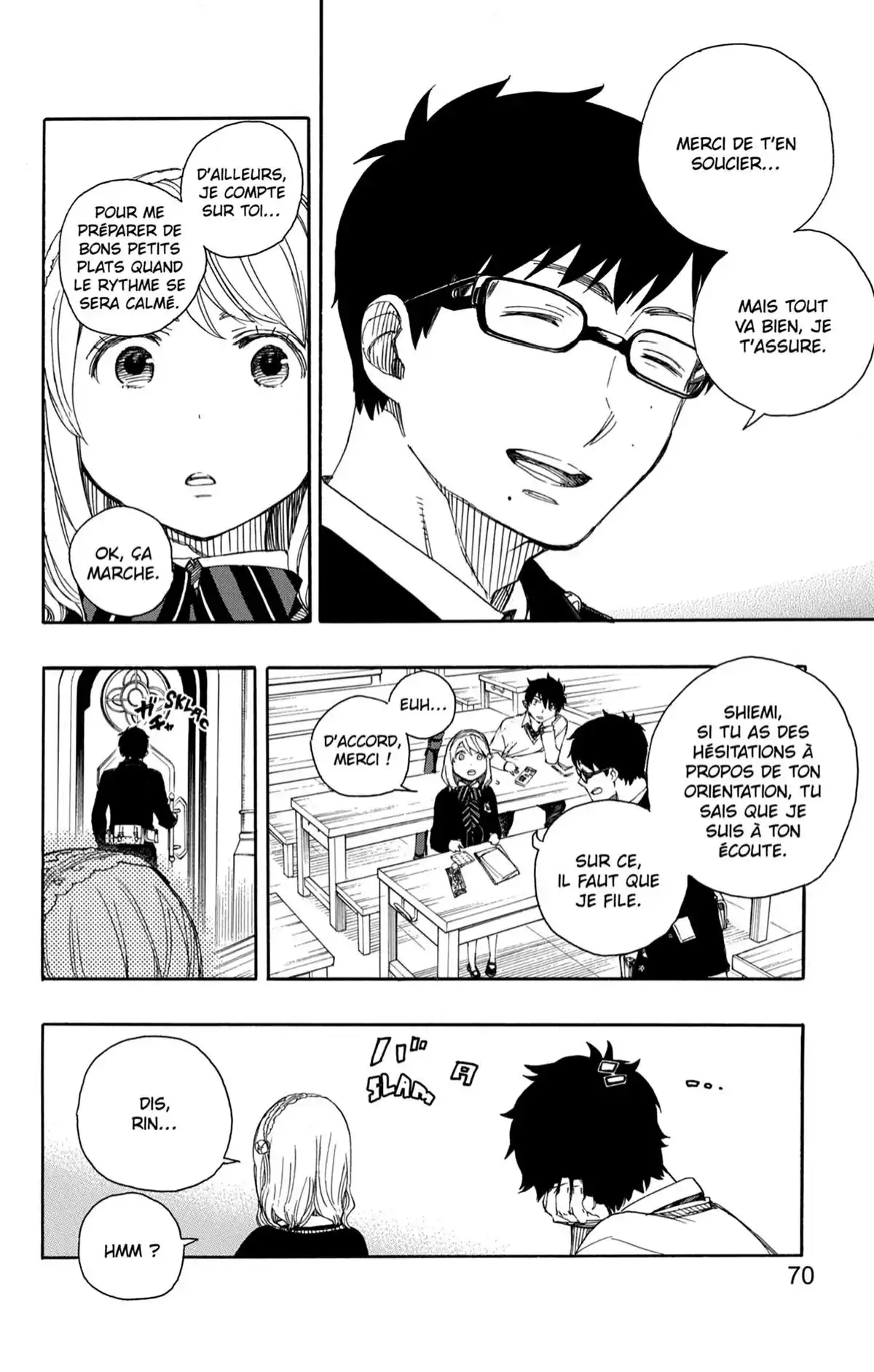 Blue Exorcist Volume 16 page 70