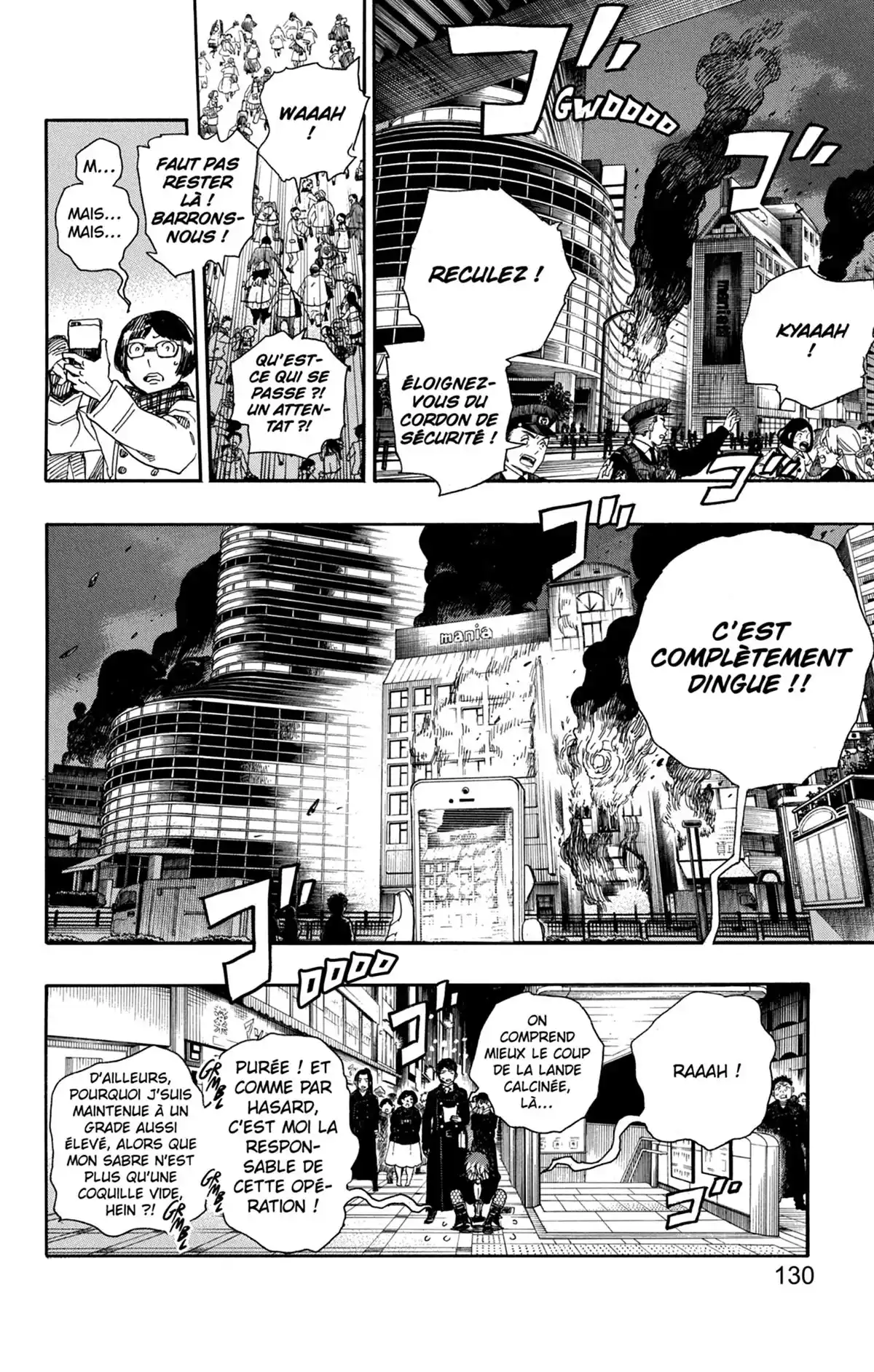 Blue Exorcist Volume 20 page 130