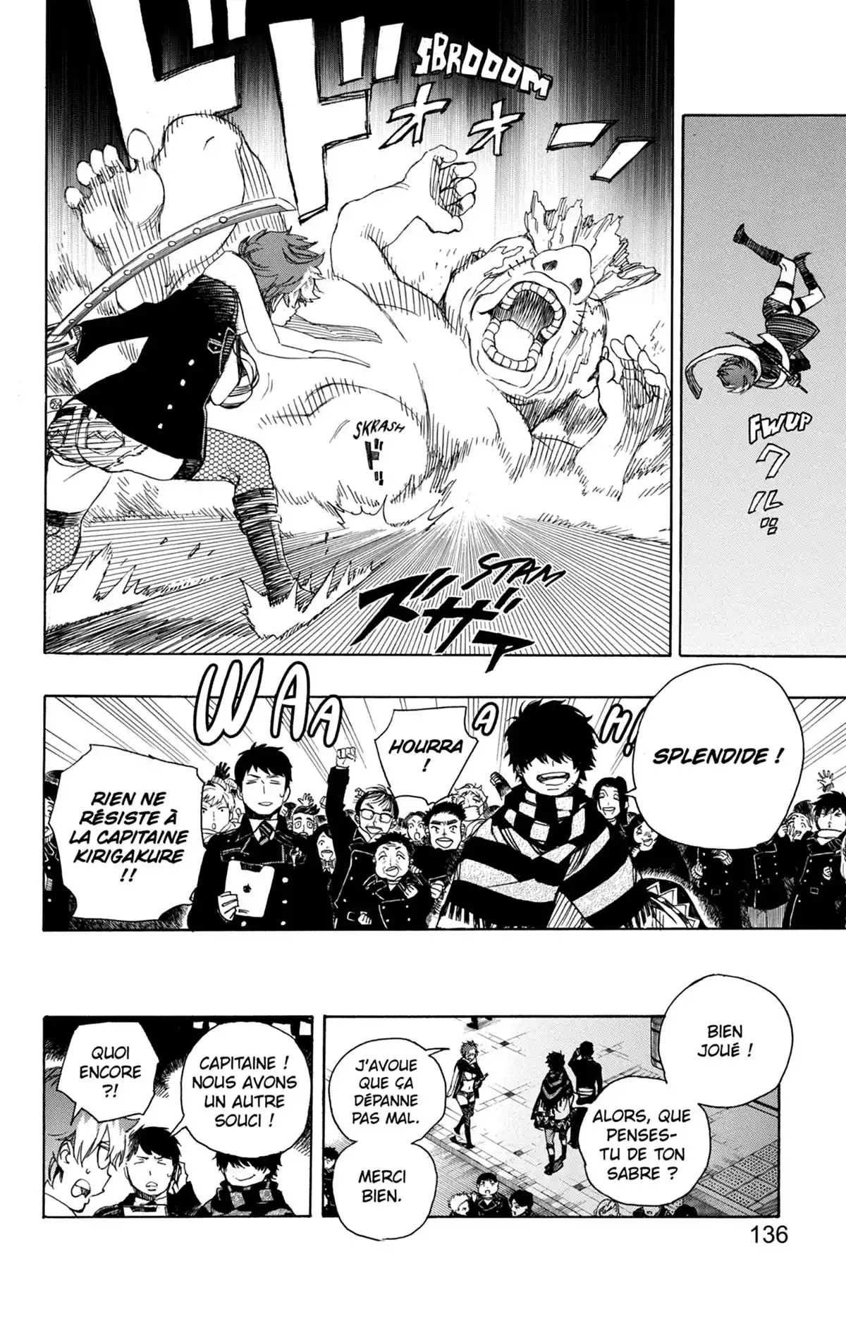 Blue Exorcist Volume 20 page 136