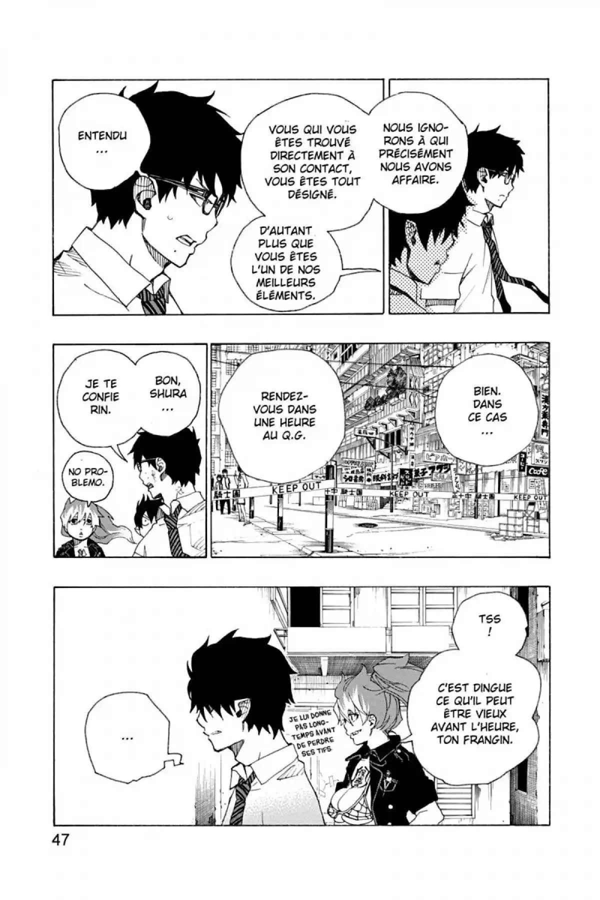 Blue Exorcist Volume 5 page 47