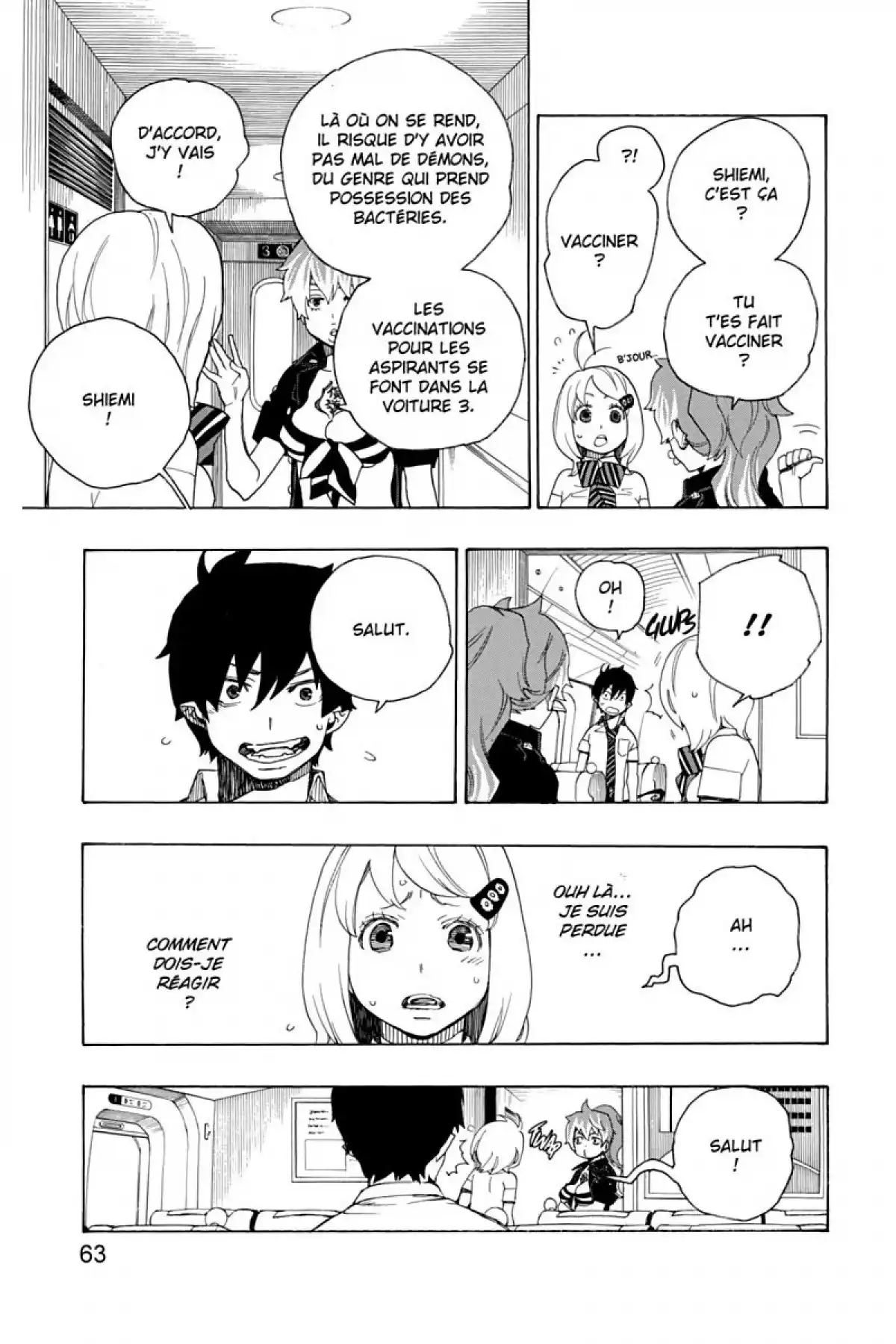 Blue Exorcist Volume 5 page 63
