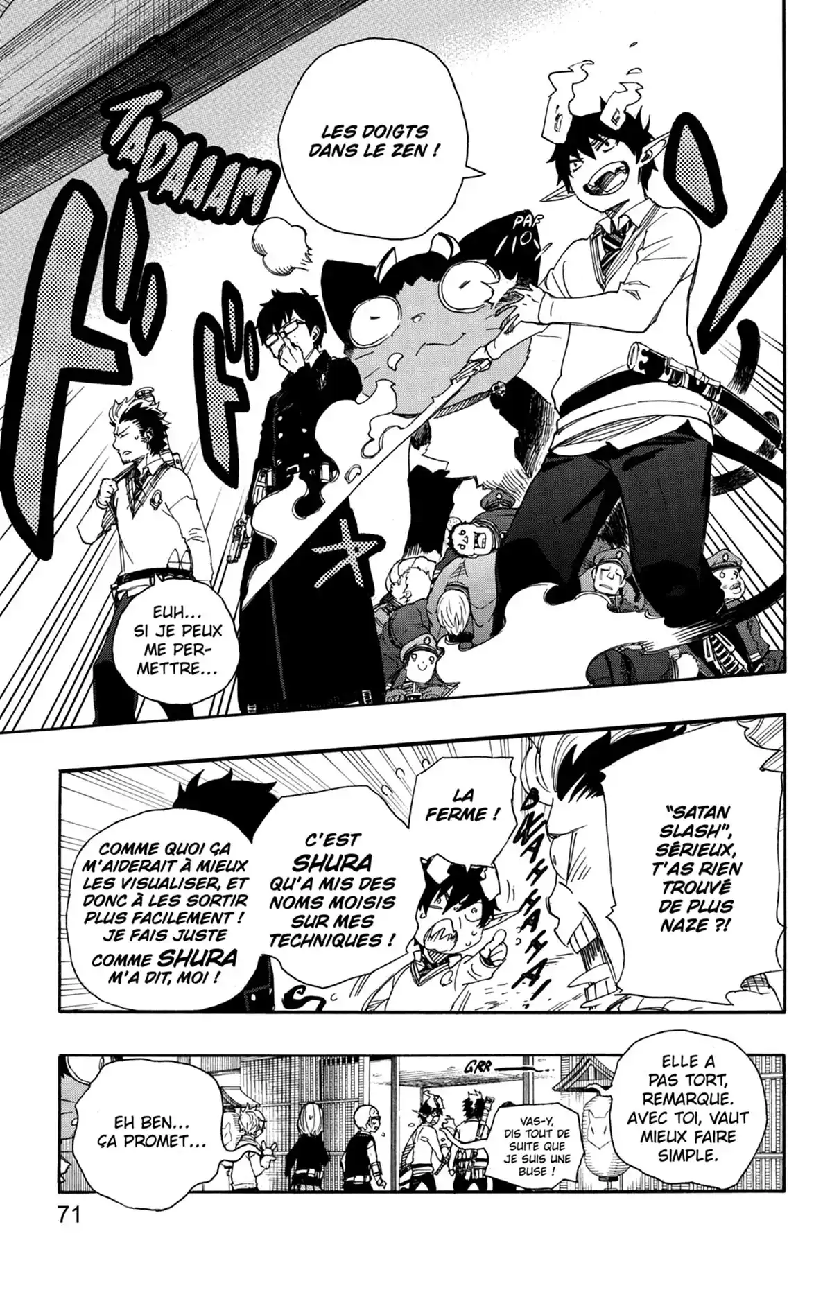 Blue Exorcist Volume 13 page 71