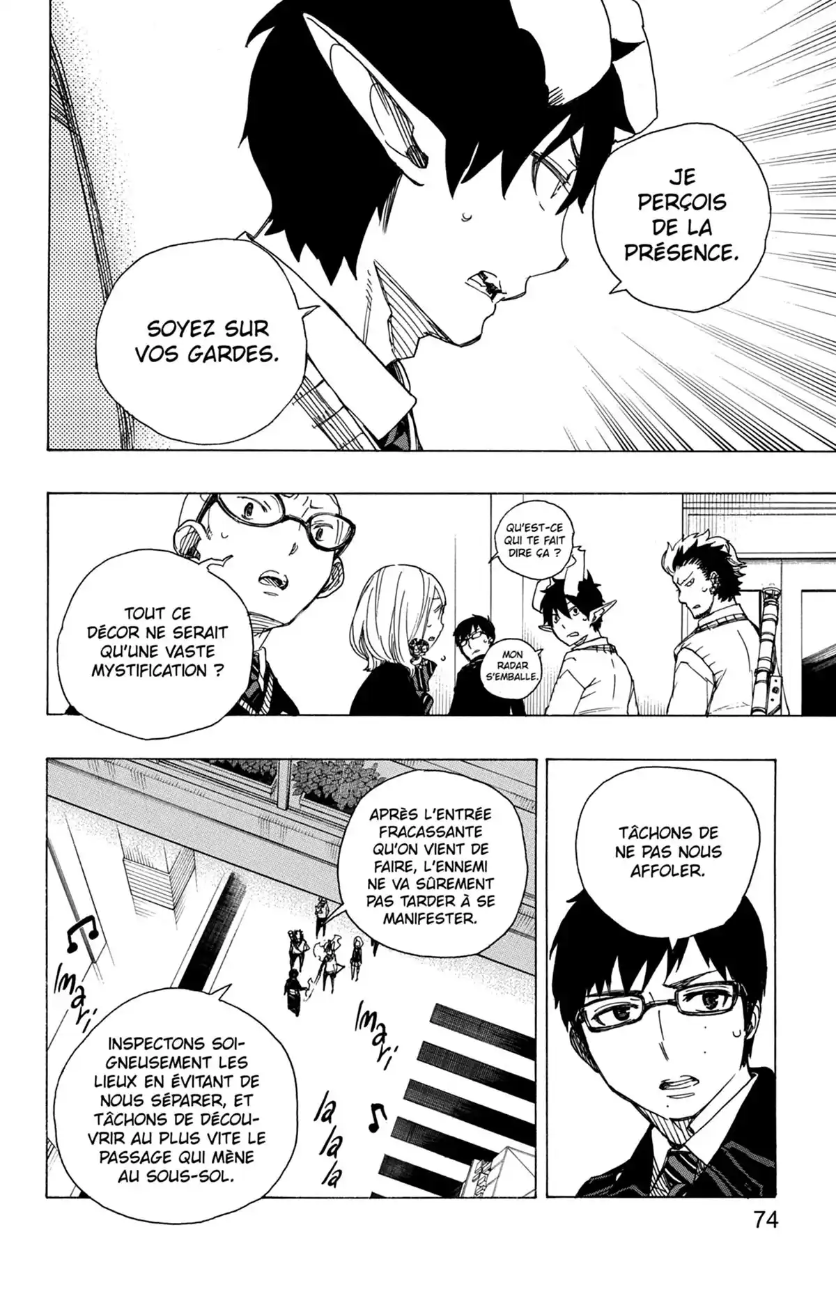 Blue Exorcist Volume 13 page 74