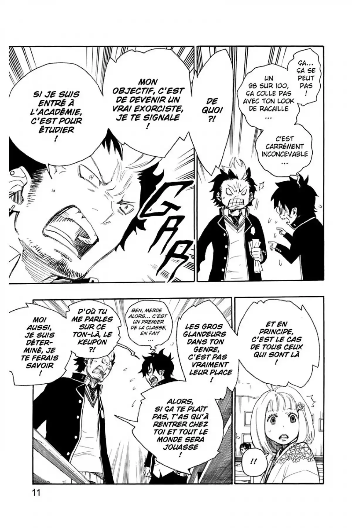 Blue Exorcist Volume 2 page 11