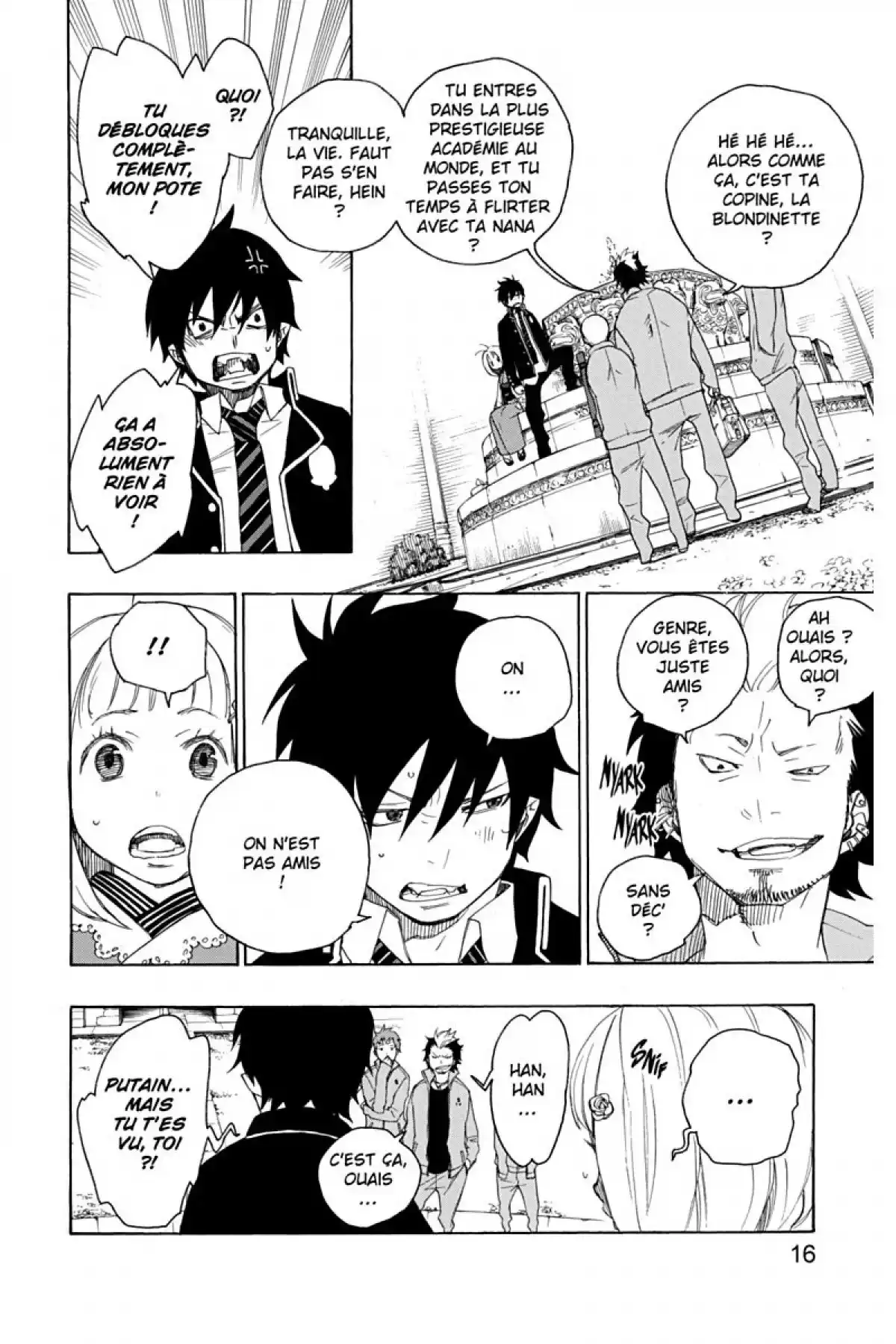 Blue Exorcist Volume 2 page 16