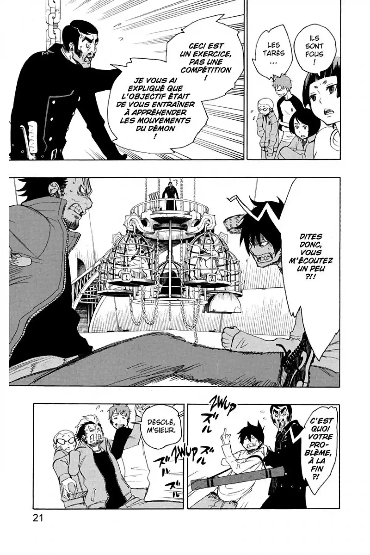 Blue Exorcist Volume 2 page 21