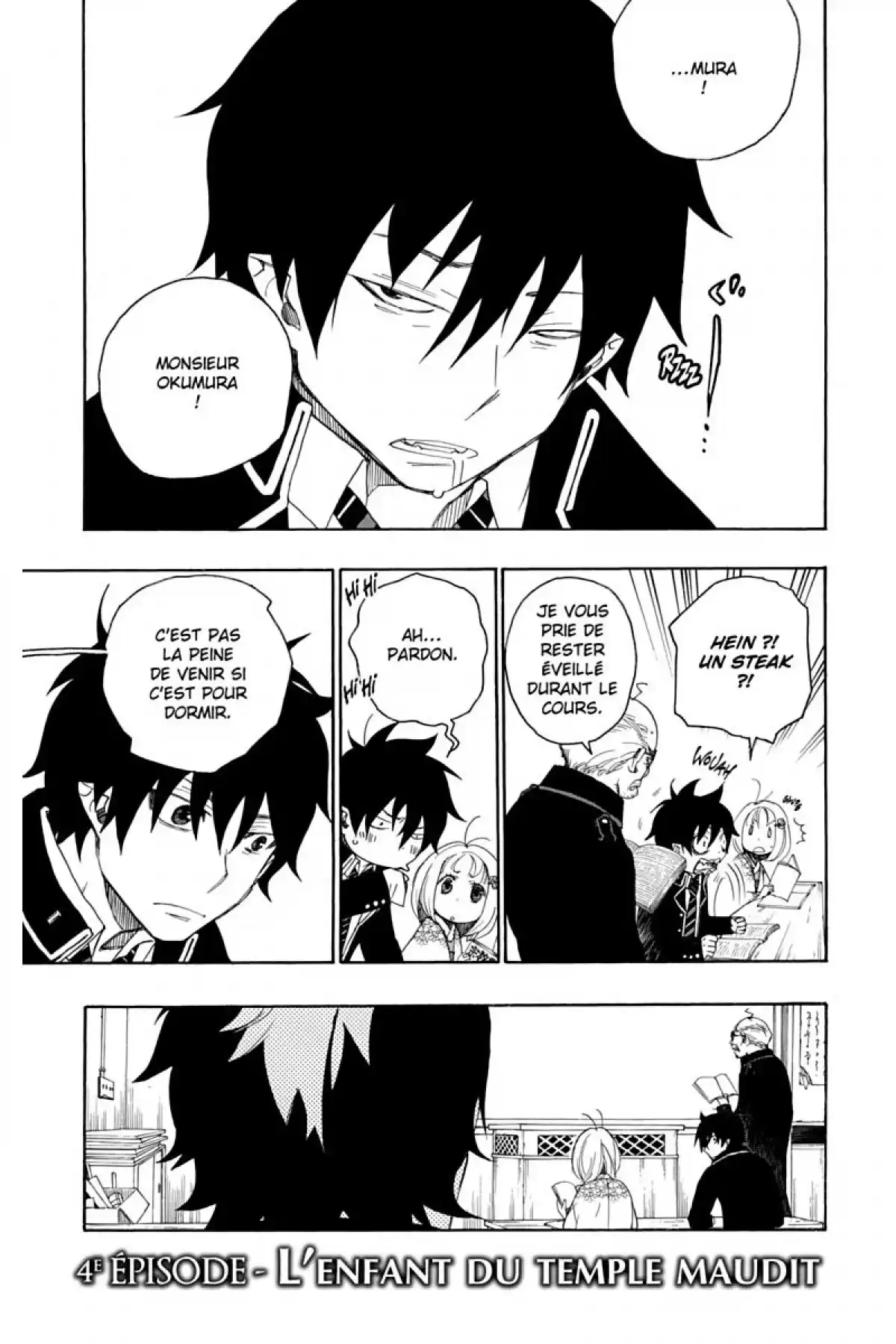 Blue Exorcist Volume 2 page 5