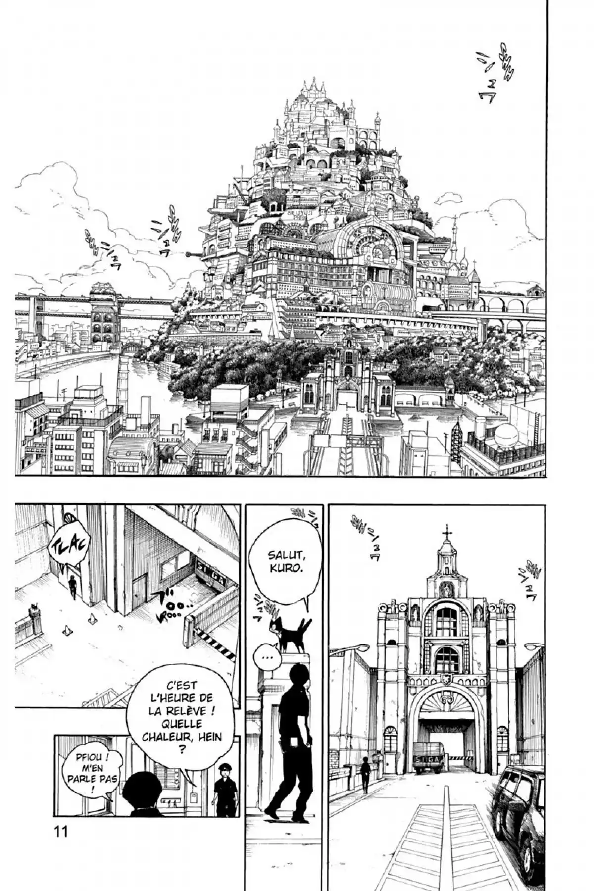 Blue Exorcist Volume 3 page 11