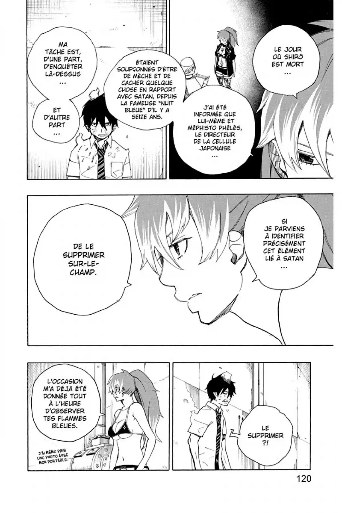 Blue Exorcist Volume 3 page 120
