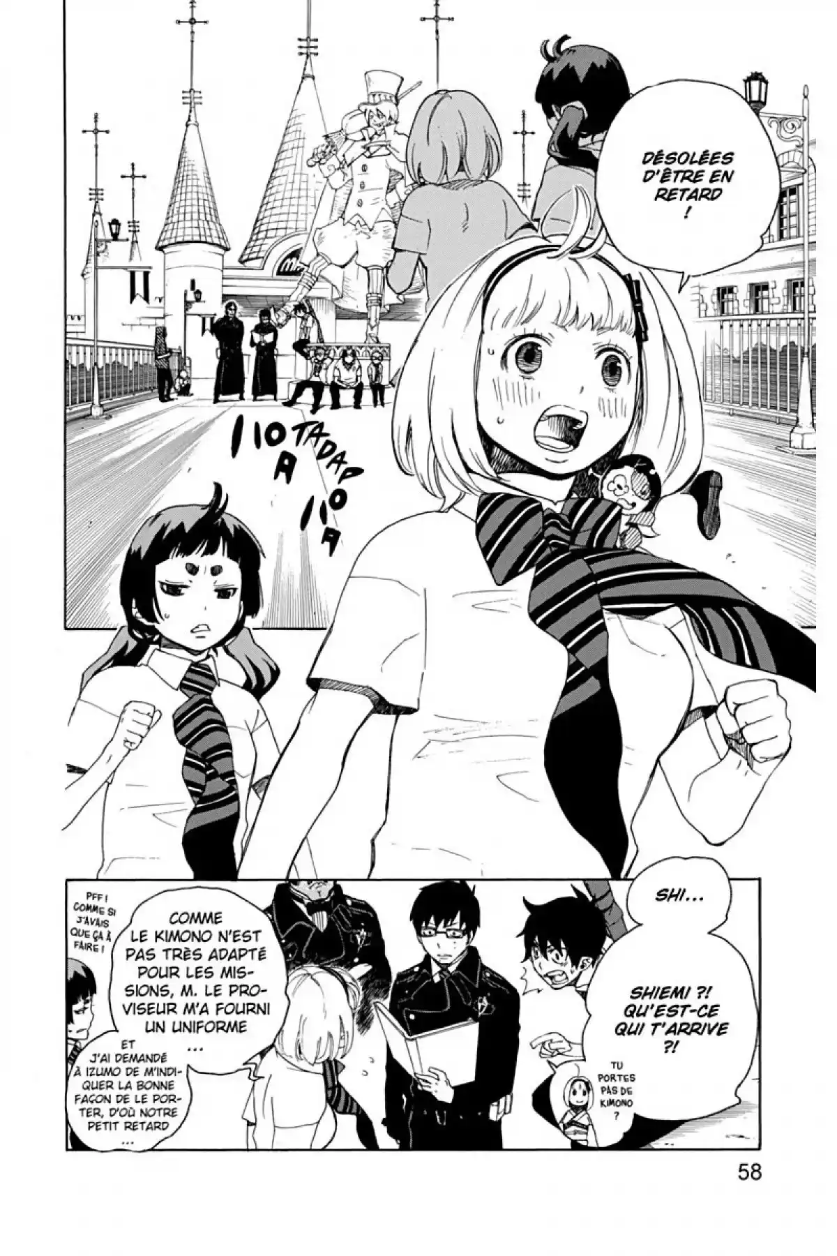 Blue Exorcist Volume 3 page 58