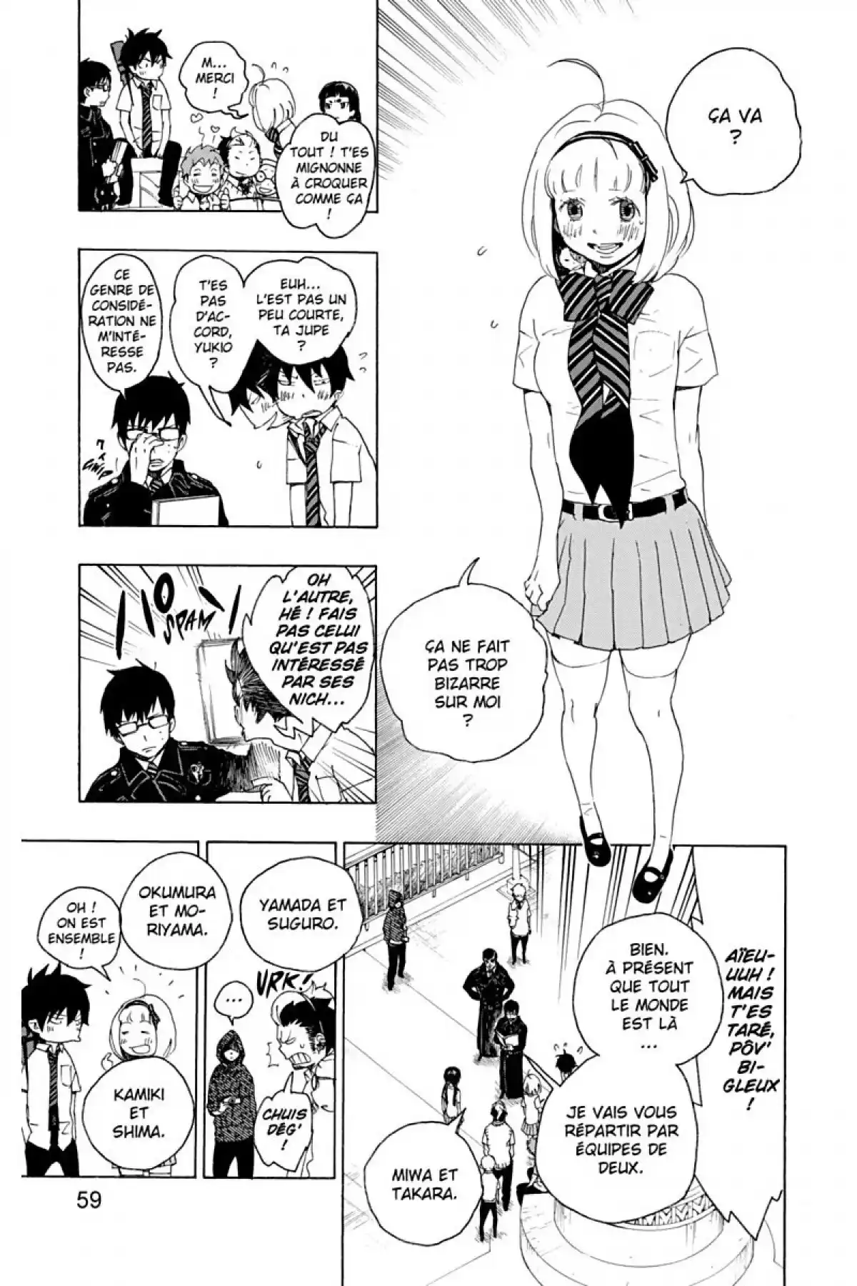 Blue Exorcist Volume 3 page 59