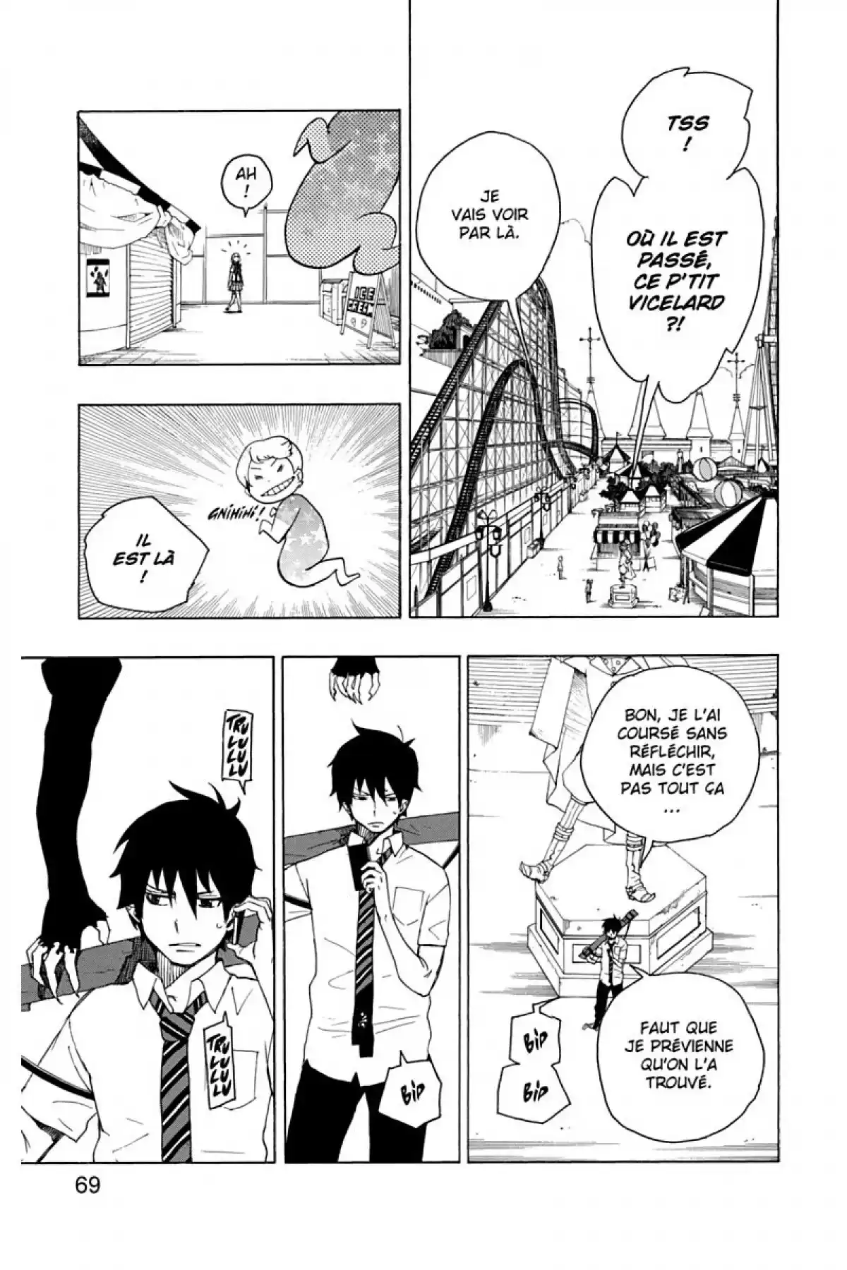 Blue Exorcist Volume 3 page 69
