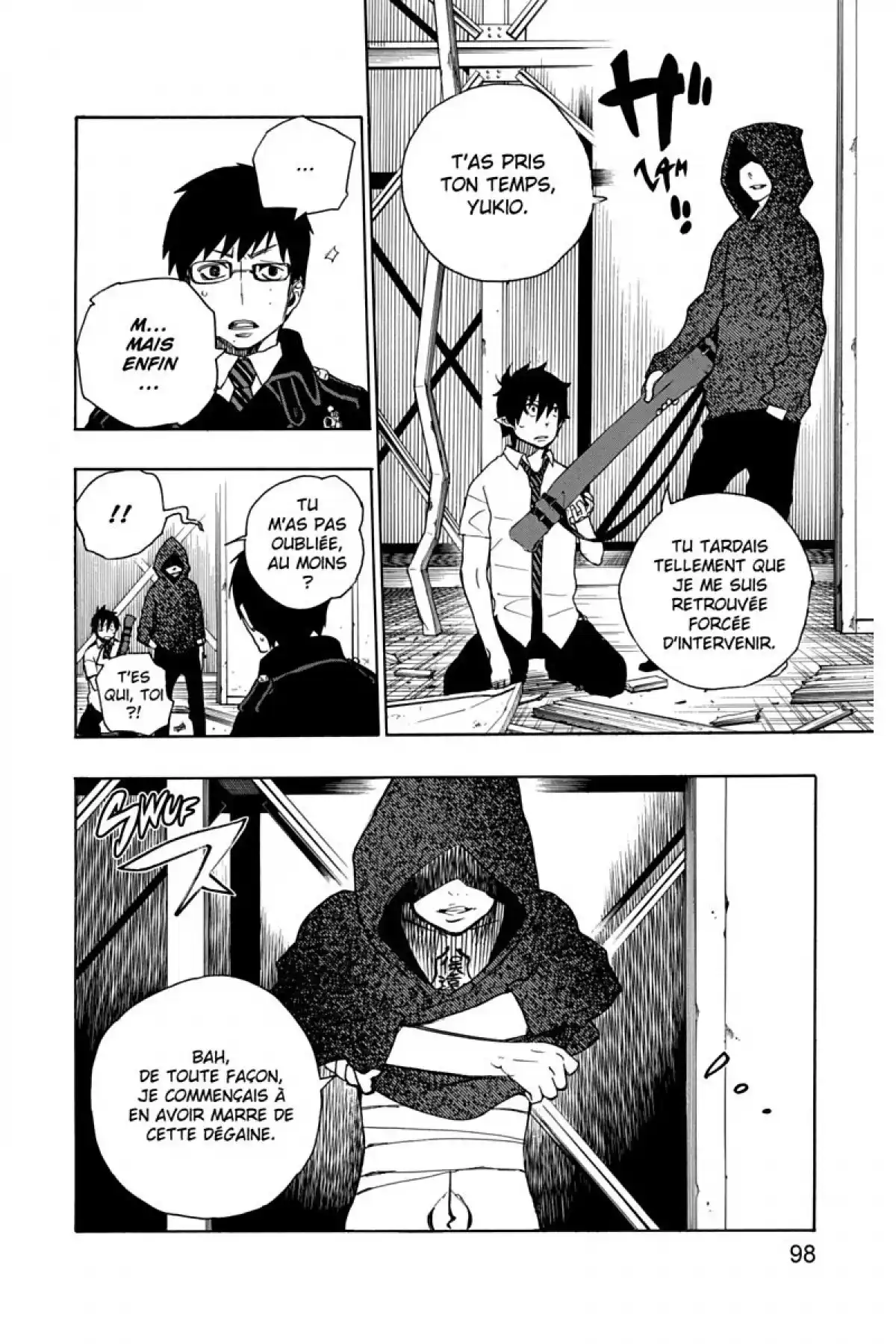Blue Exorcist Volume 3 page 98