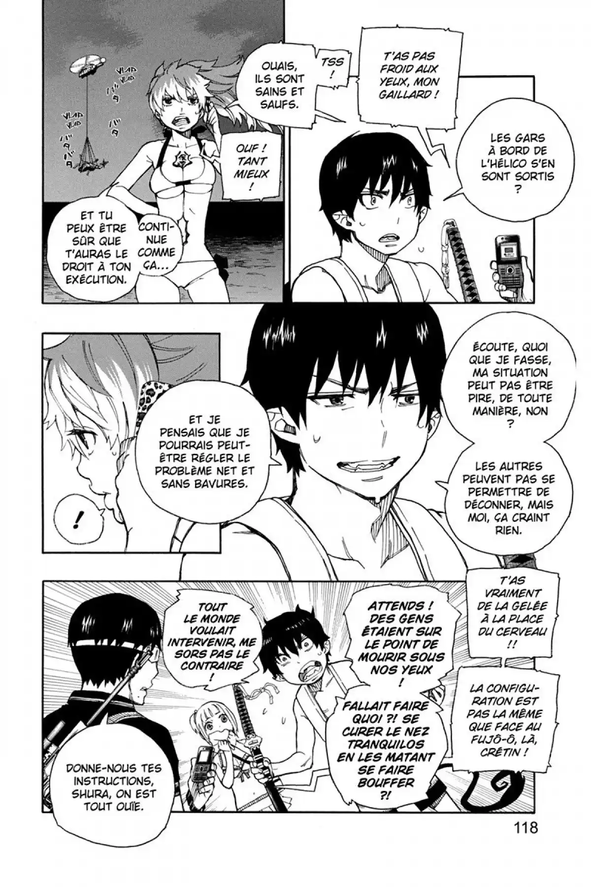 Blue Exorcist Volume 9 page 118