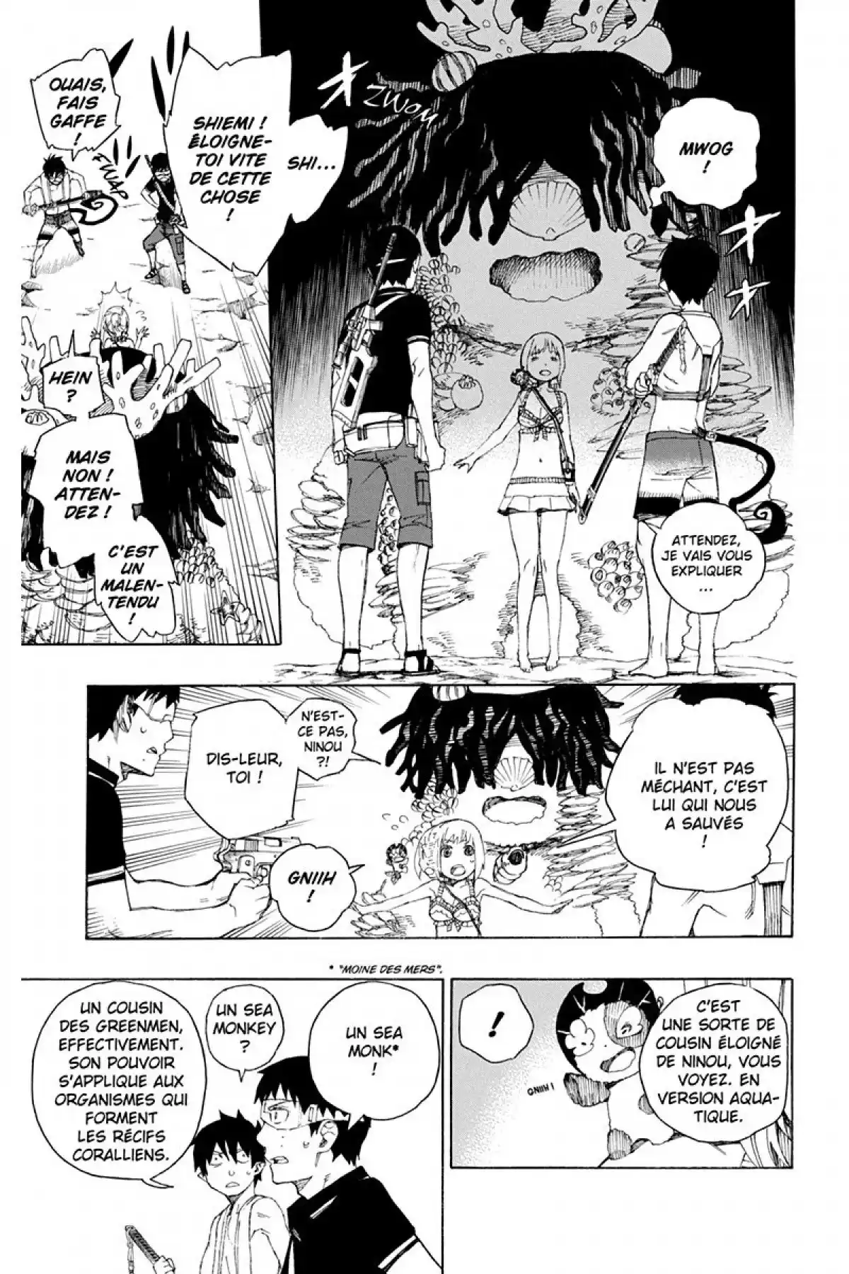 Blue Exorcist Volume 9 page 121