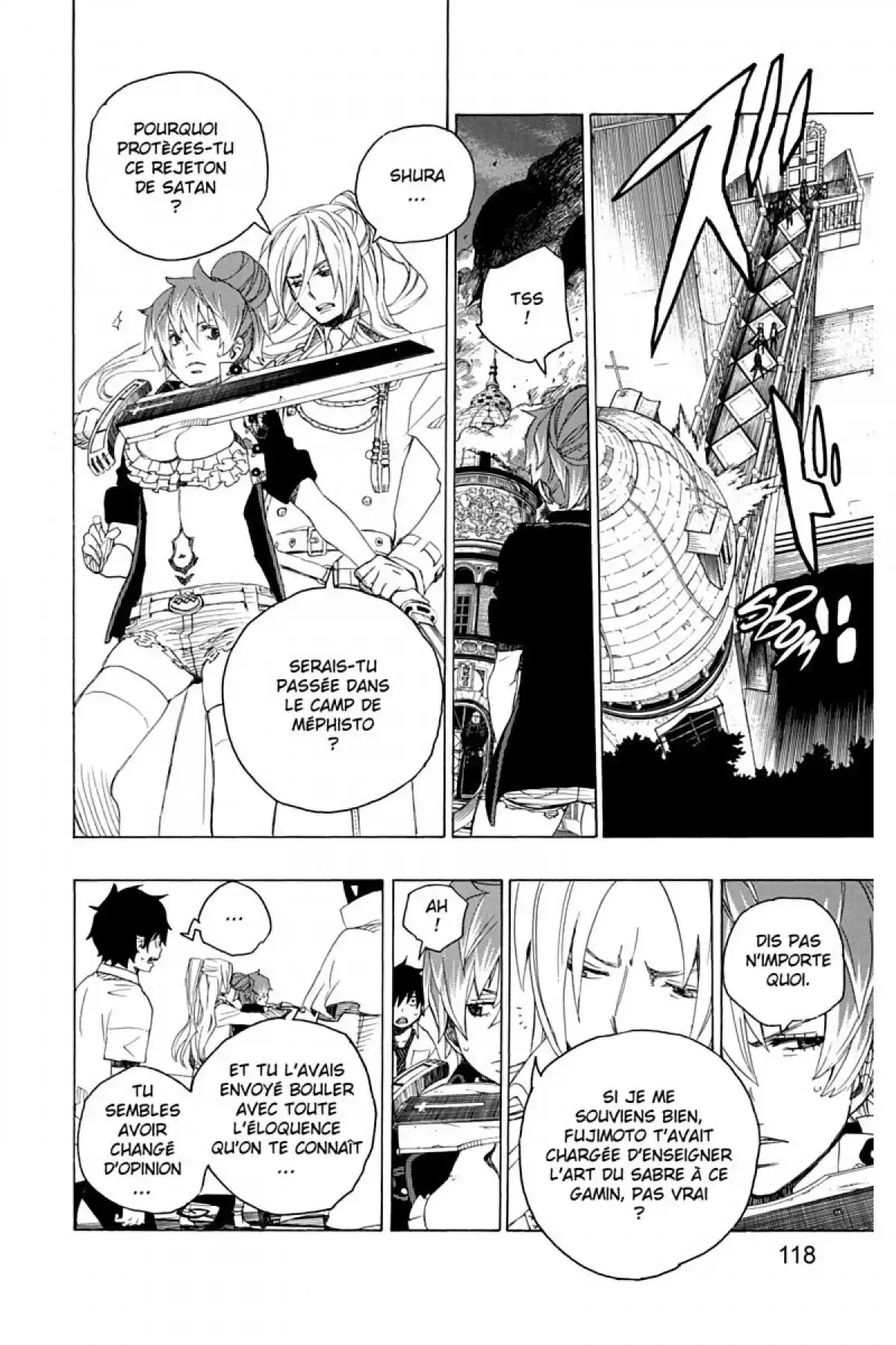 Blue Exorcist Volume 4 page 118