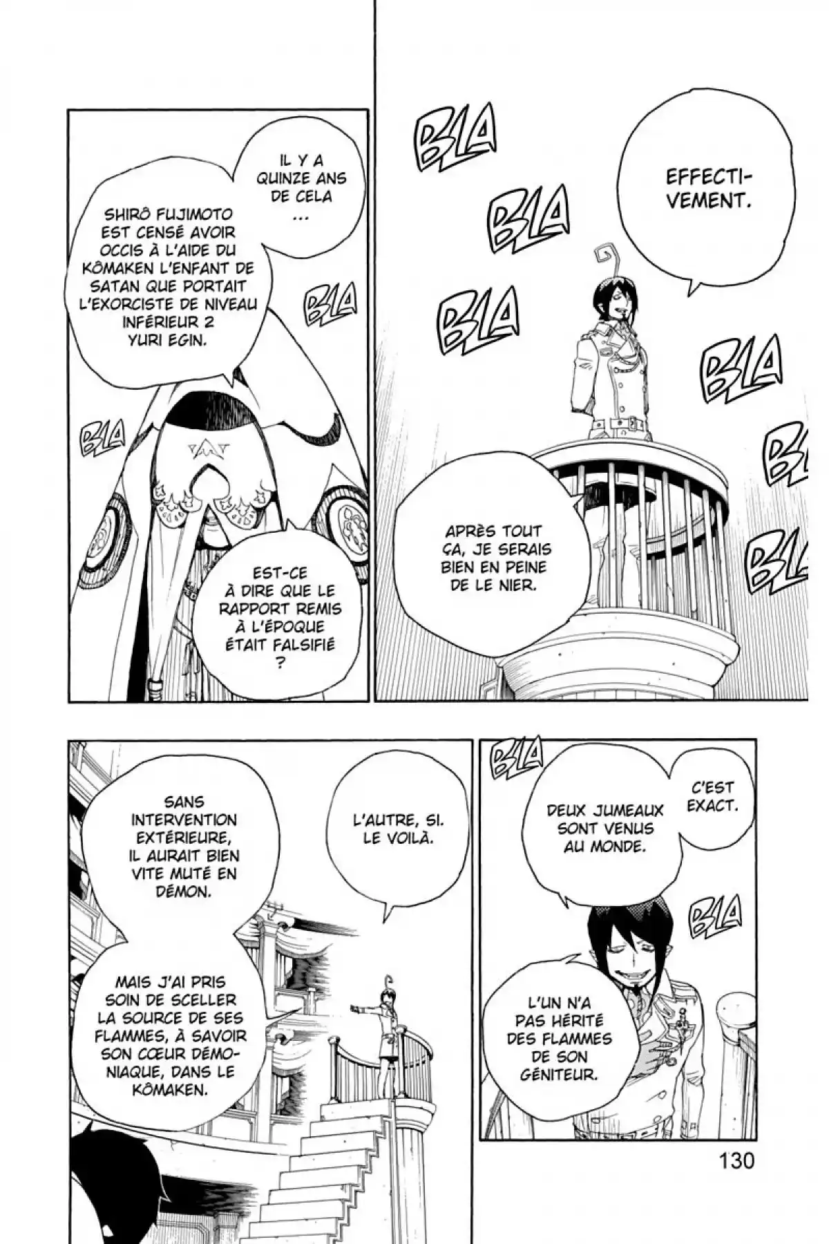 Blue Exorcist Volume 4 page 130