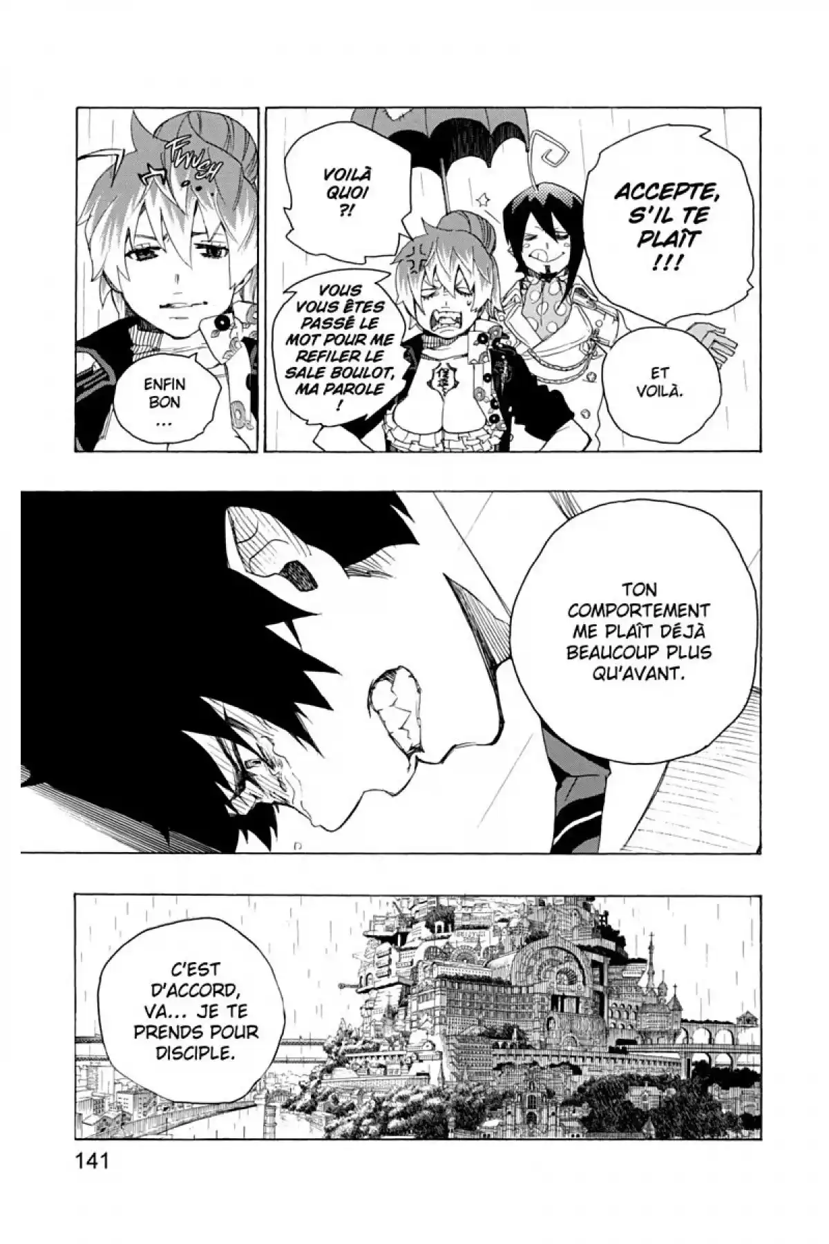 Blue Exorcist Volume 4 page 141