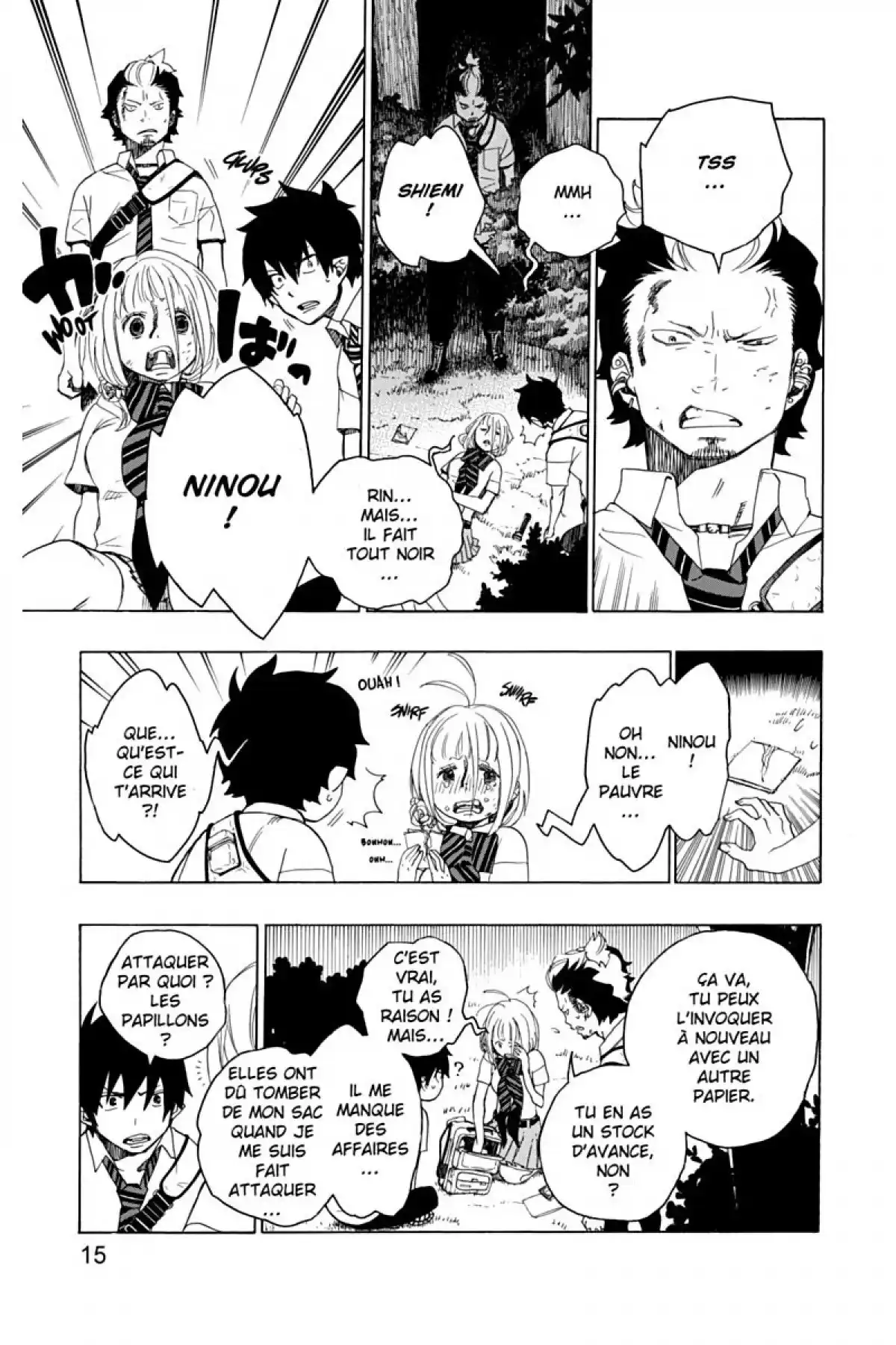 Blue Exorcist Volume 4 page 15