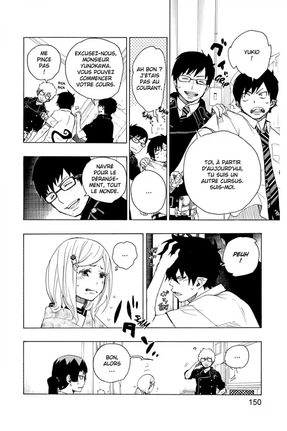 Blue Exorcist Volume 4 page 150