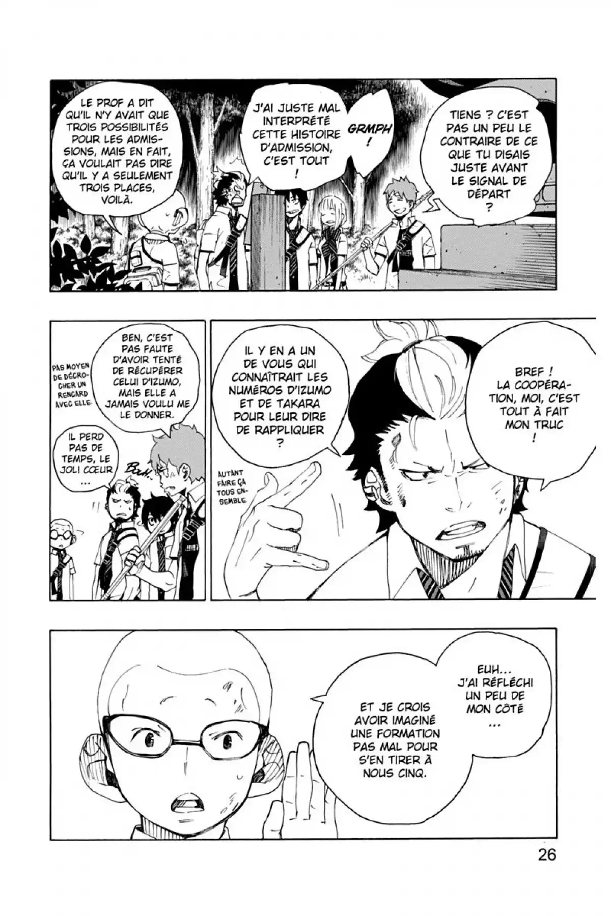 Blue Exorcist Volume 4 page 26