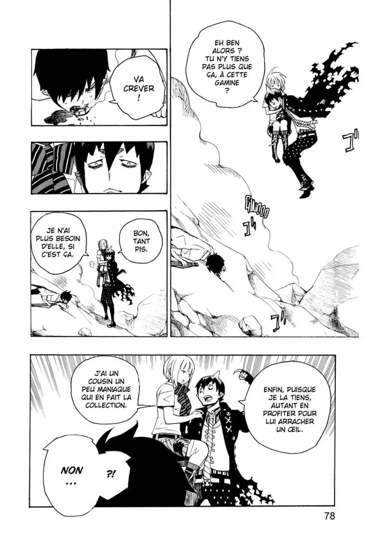 Blue Exorcist Volume 4 page 78