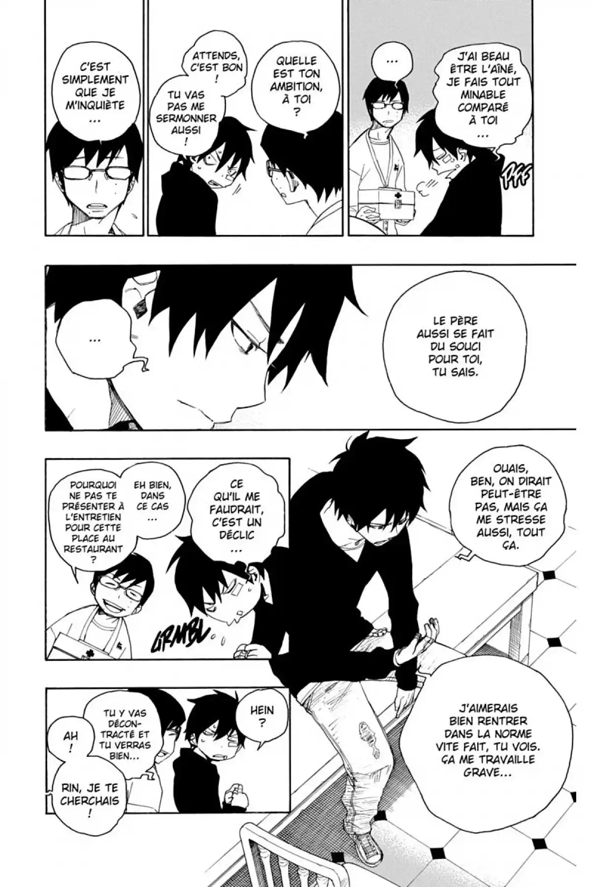 Blue Exorcist Volume 1 page 12