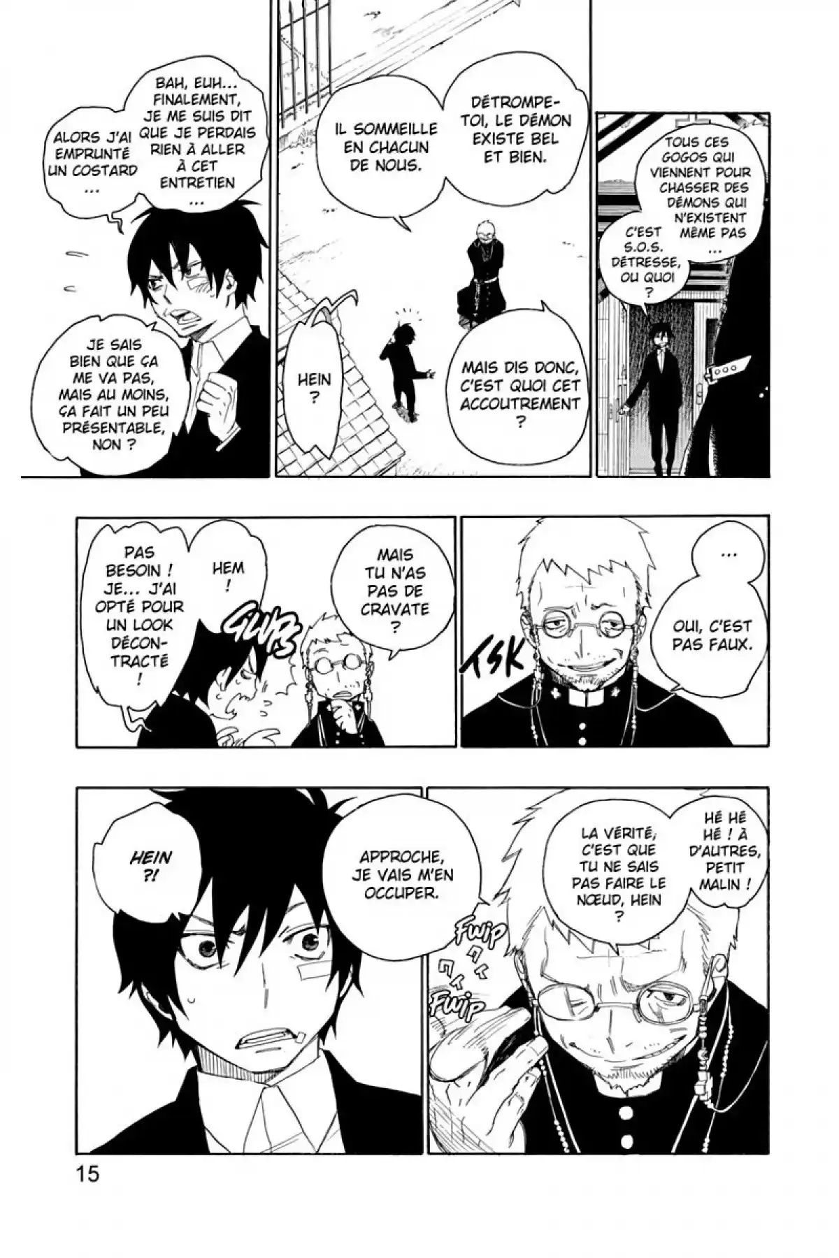 Blue Exorcist Volume 1 page 15