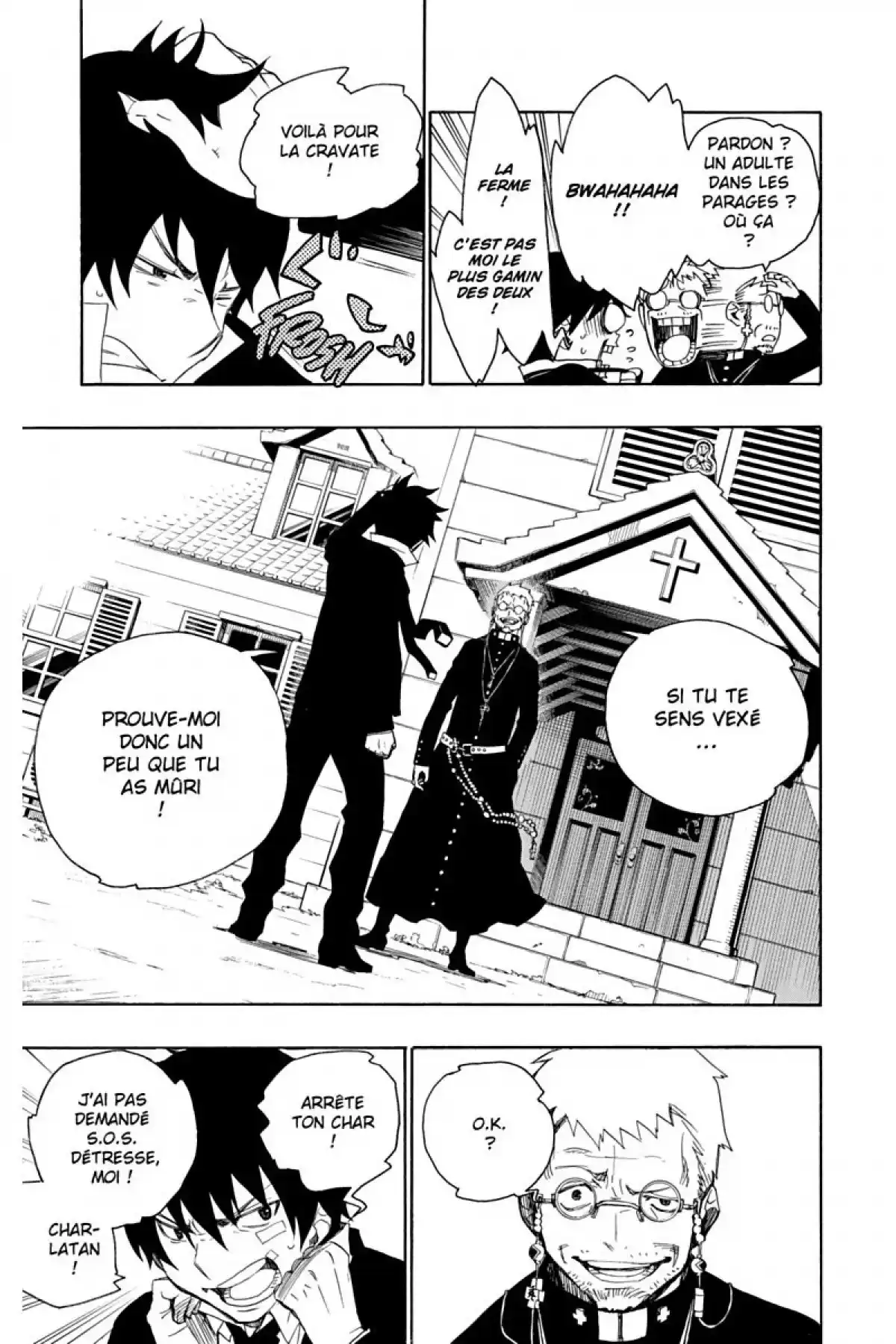 Blue Exorcist Volume 1 page 17