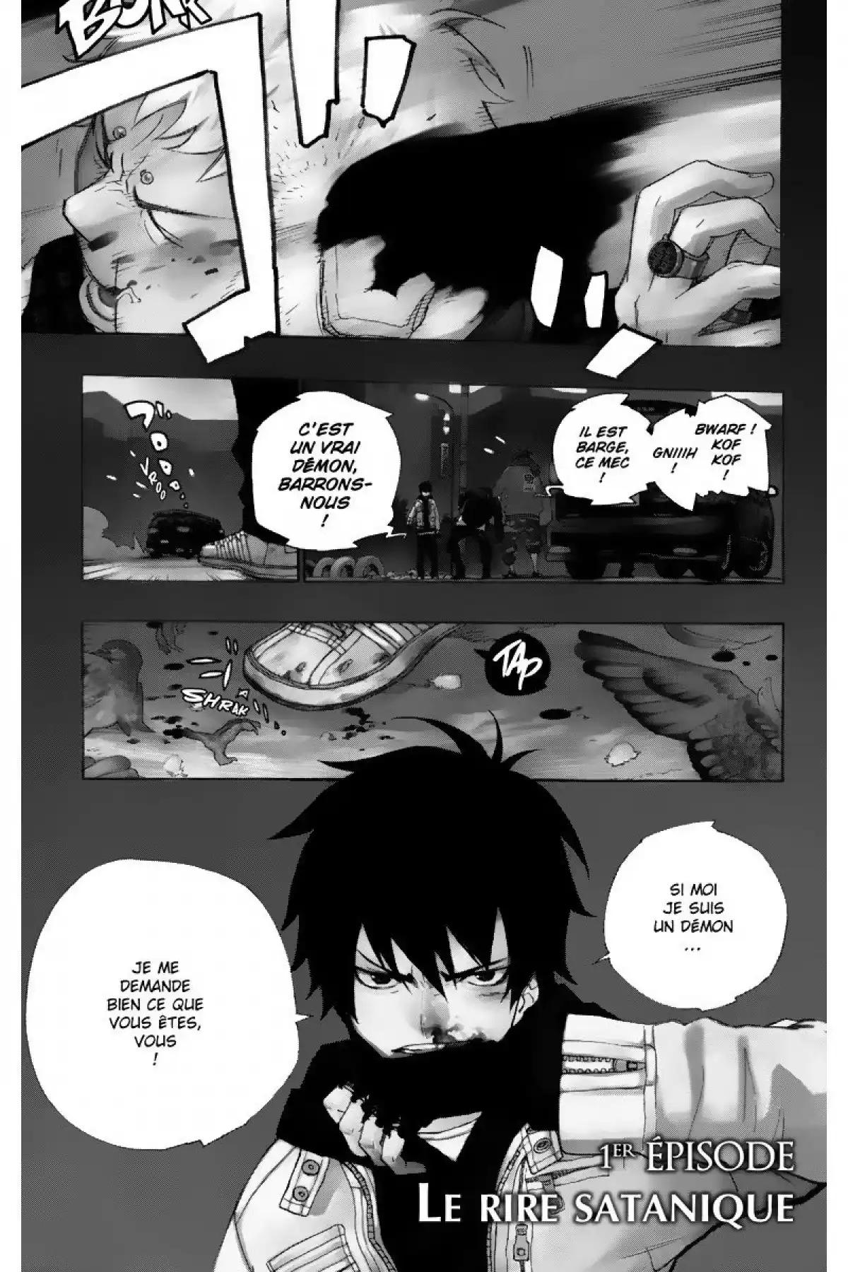 Blue Exorcist Volume 1 page 3