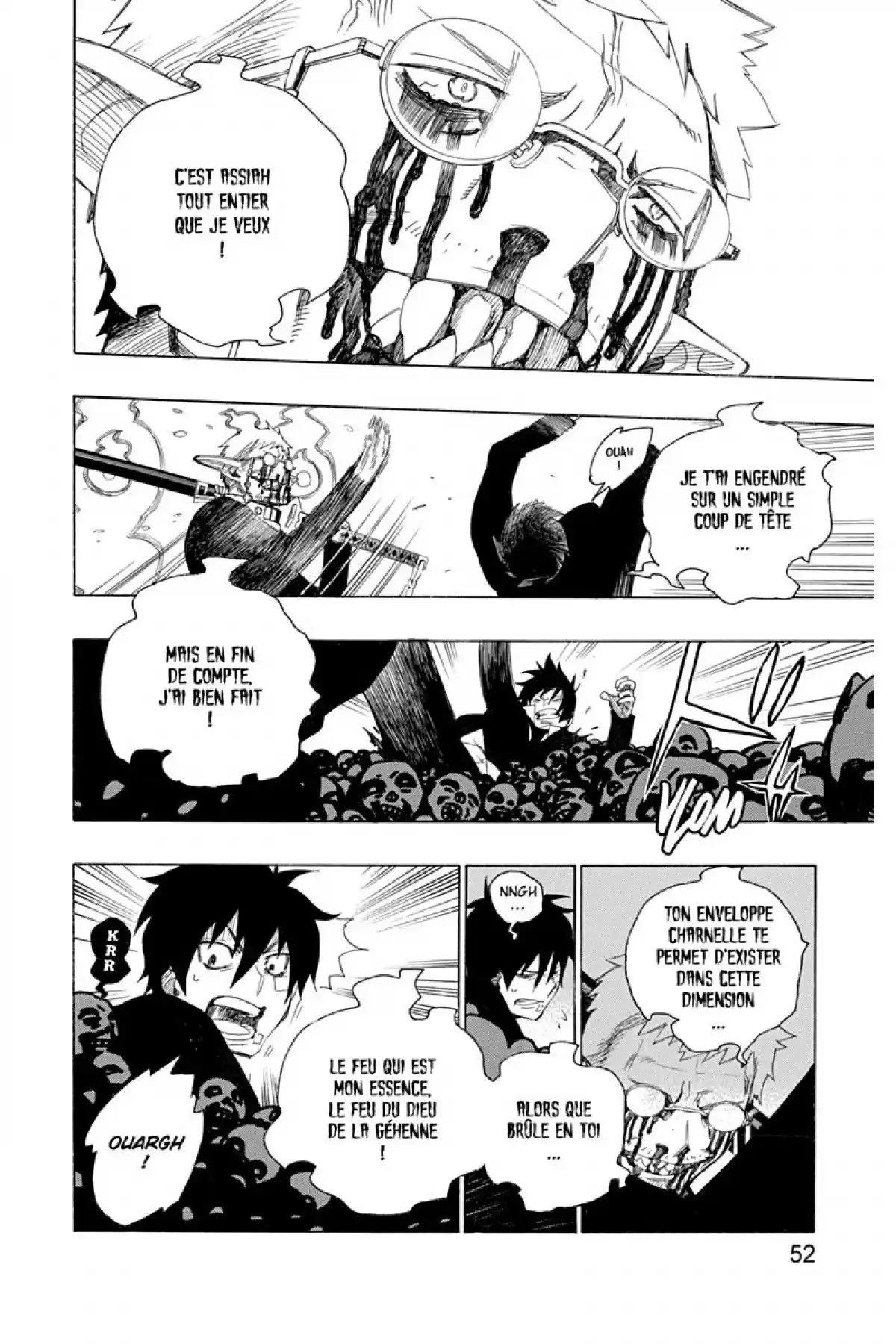Blue Exorcist Volume 1 page 52