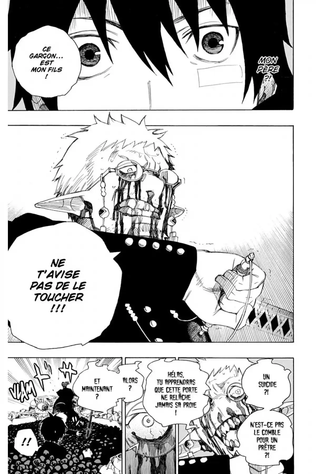 Blue Exorcist Volume 1 page 55