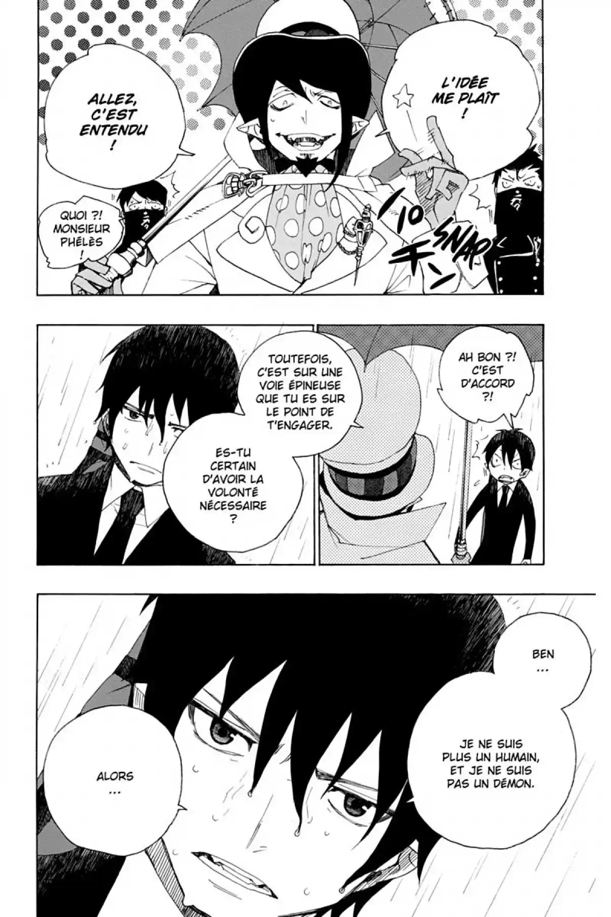 Blue Exorcist Volume 1 page 70