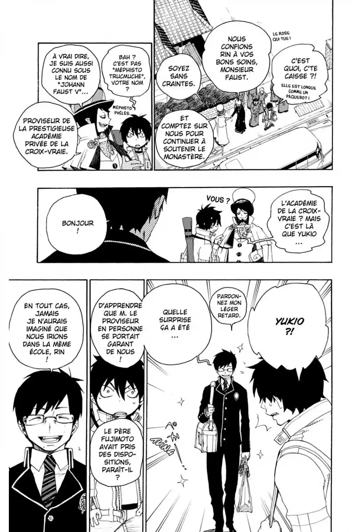 Blue Exorcist Volume 1 page 75