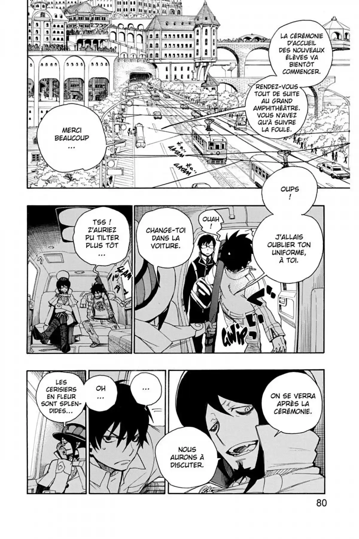 Blue Exorcist Volume 1 page 80