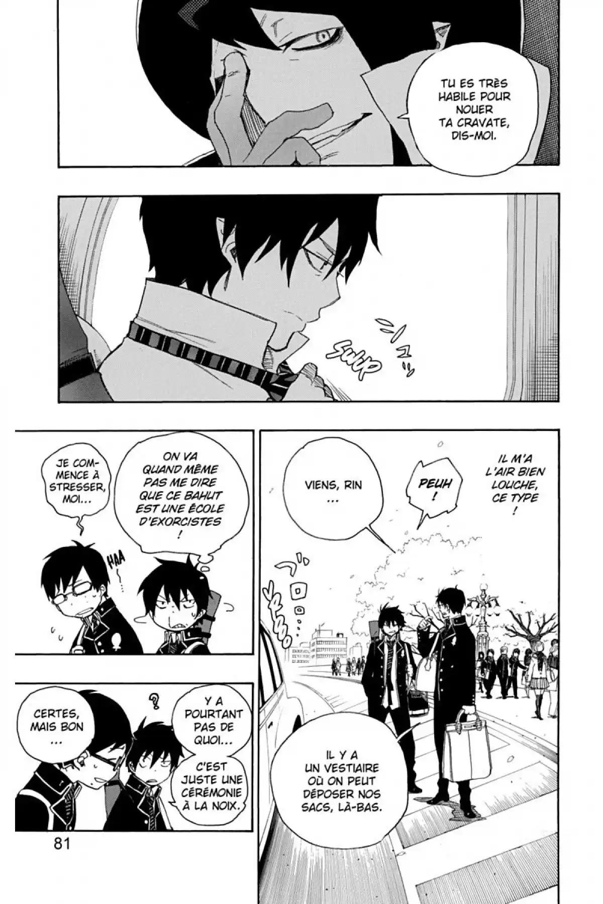Blue Exorcist Volume 1 page 81