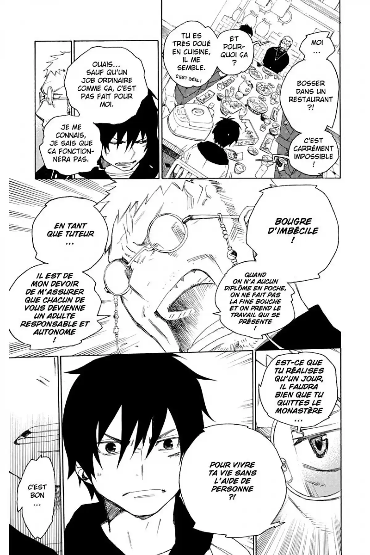 Blue Exorcist Volume 1 page 9