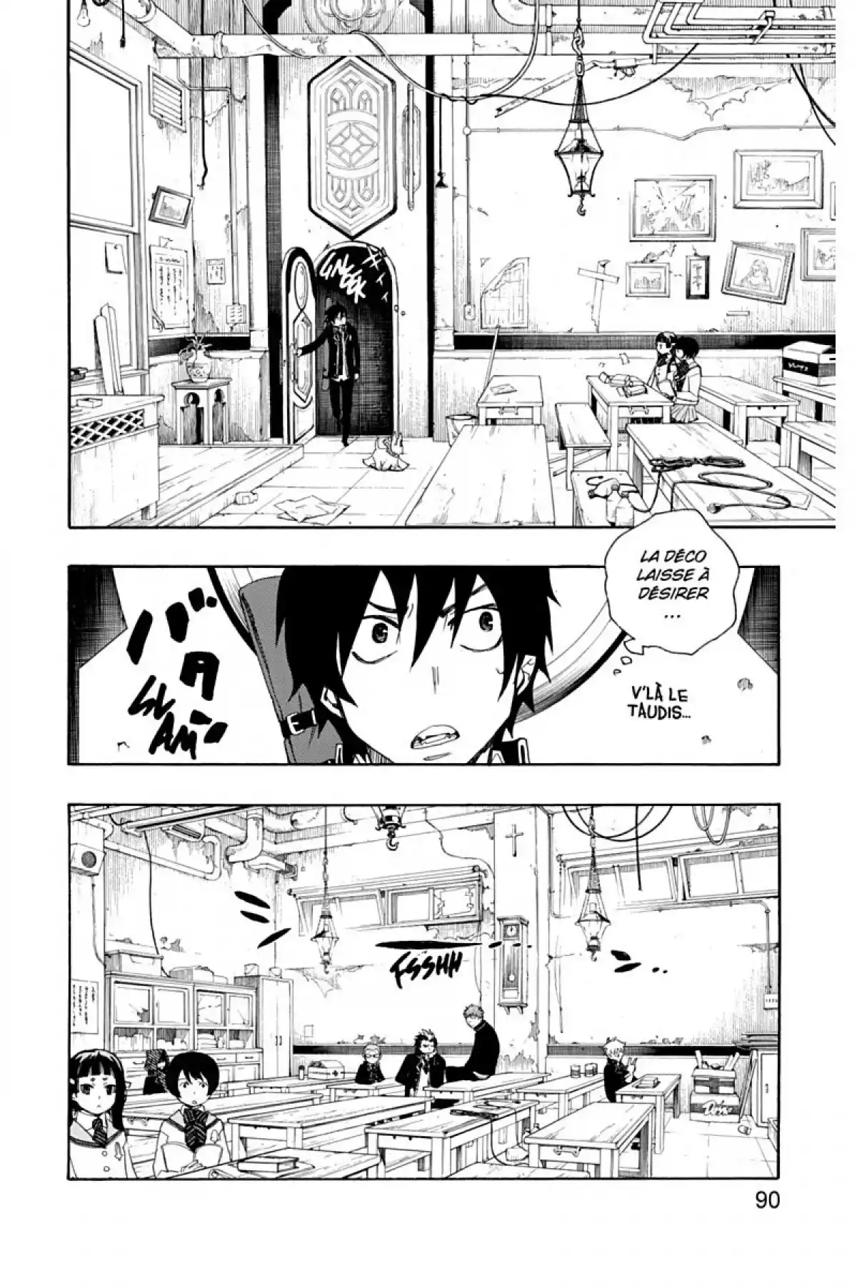 Blue Exorcist Volume 1 page 90