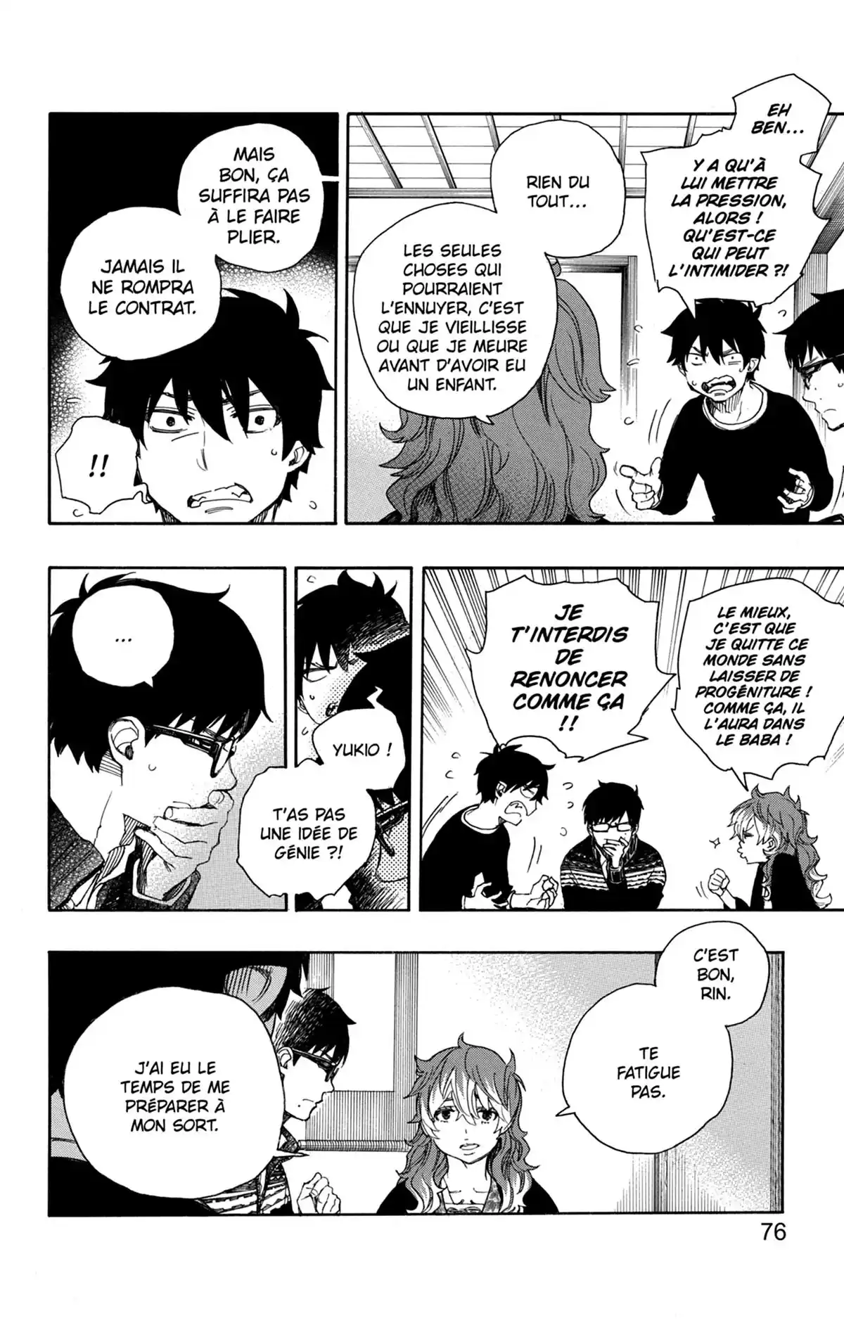 Blue Exorcist Volume 17 page 76