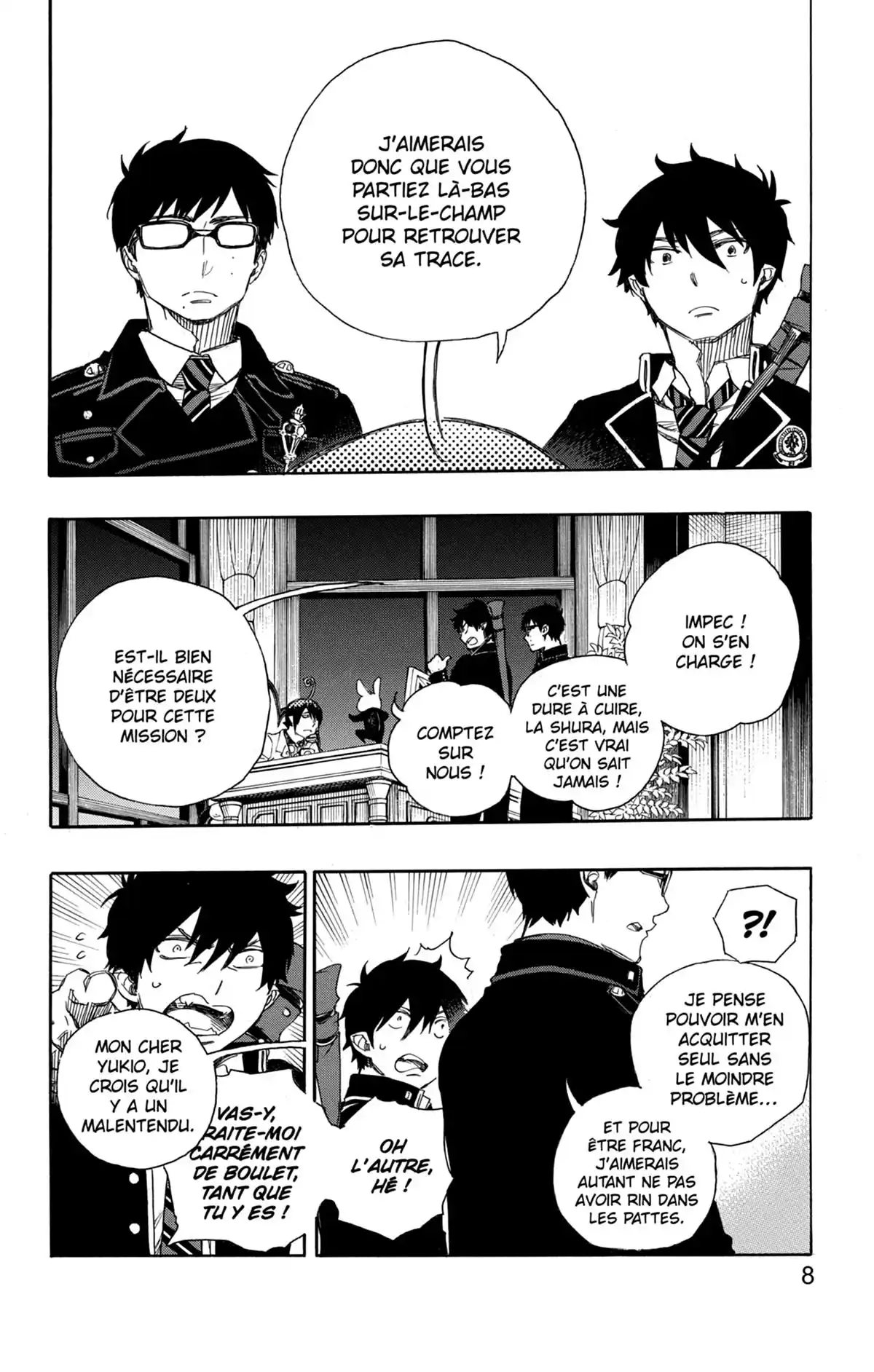 Blue Exorcist Volume 17 page 8