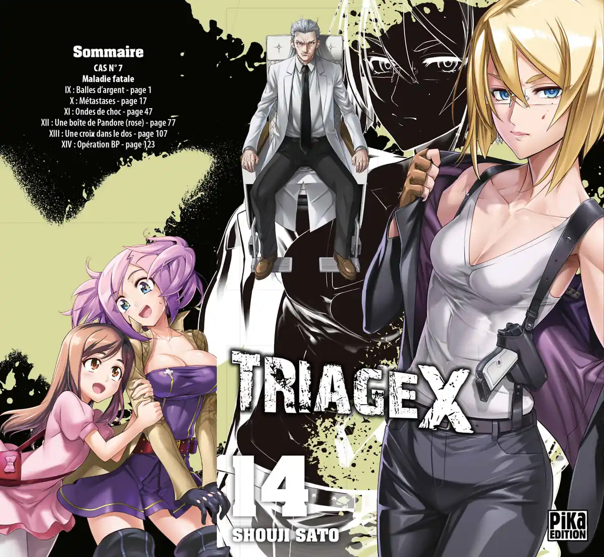 Triage X Volume 14 page 1